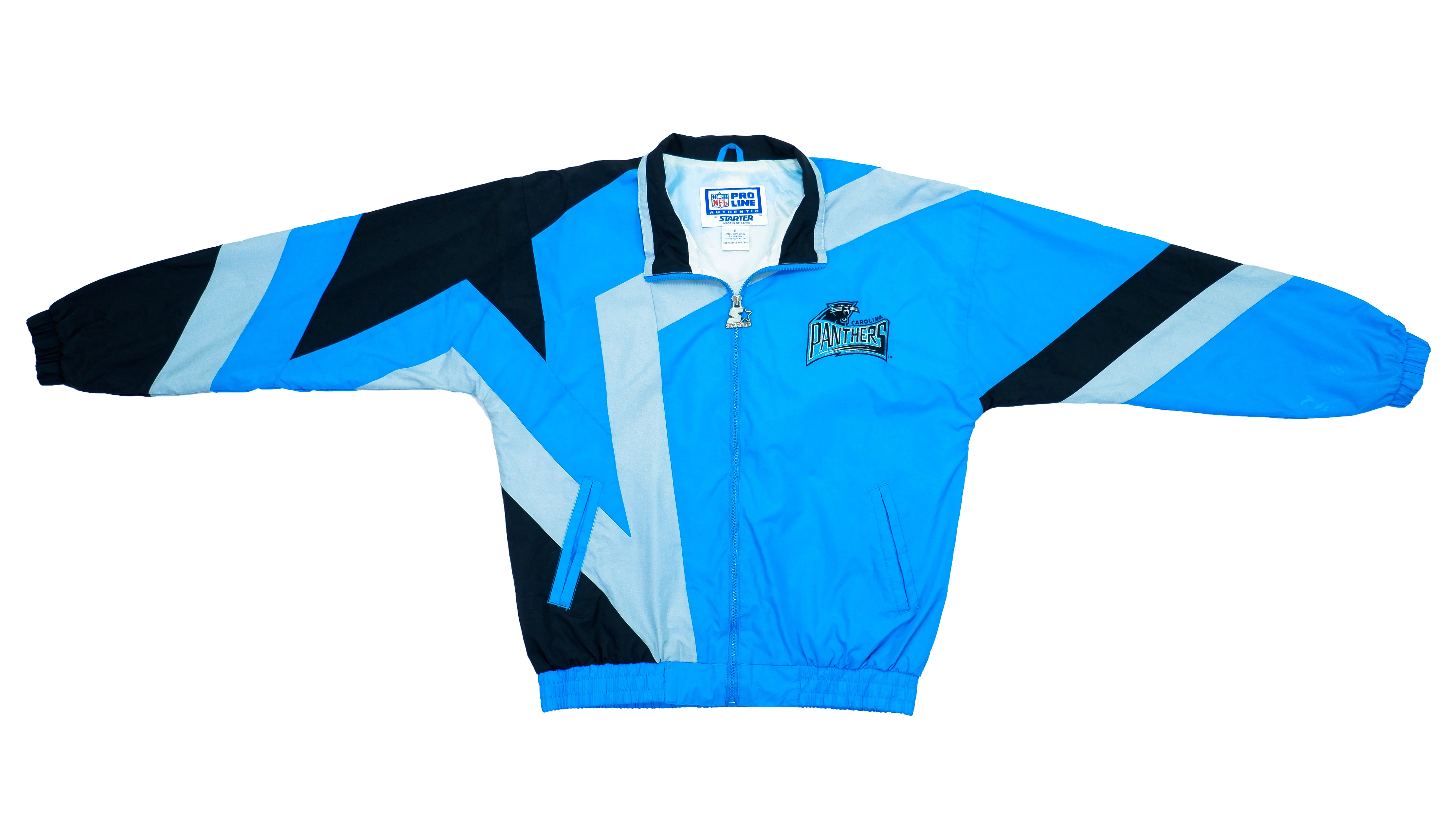 Starter - Carolina Panthers Windbreaker 1990s Medium