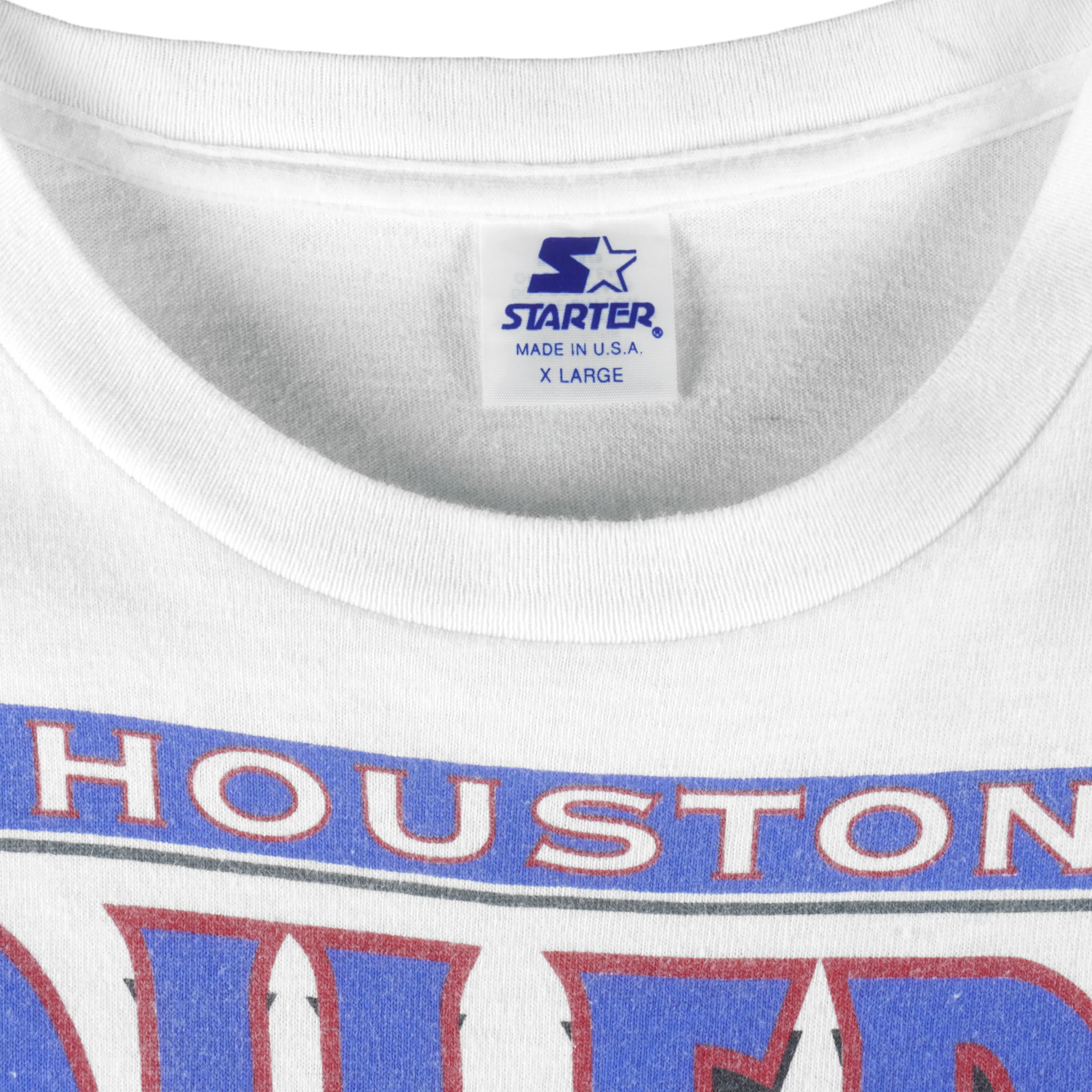 Starter - Houston Oilers AFC Champions Single Stitch T-Shirt 1993 X-Large - Image 4