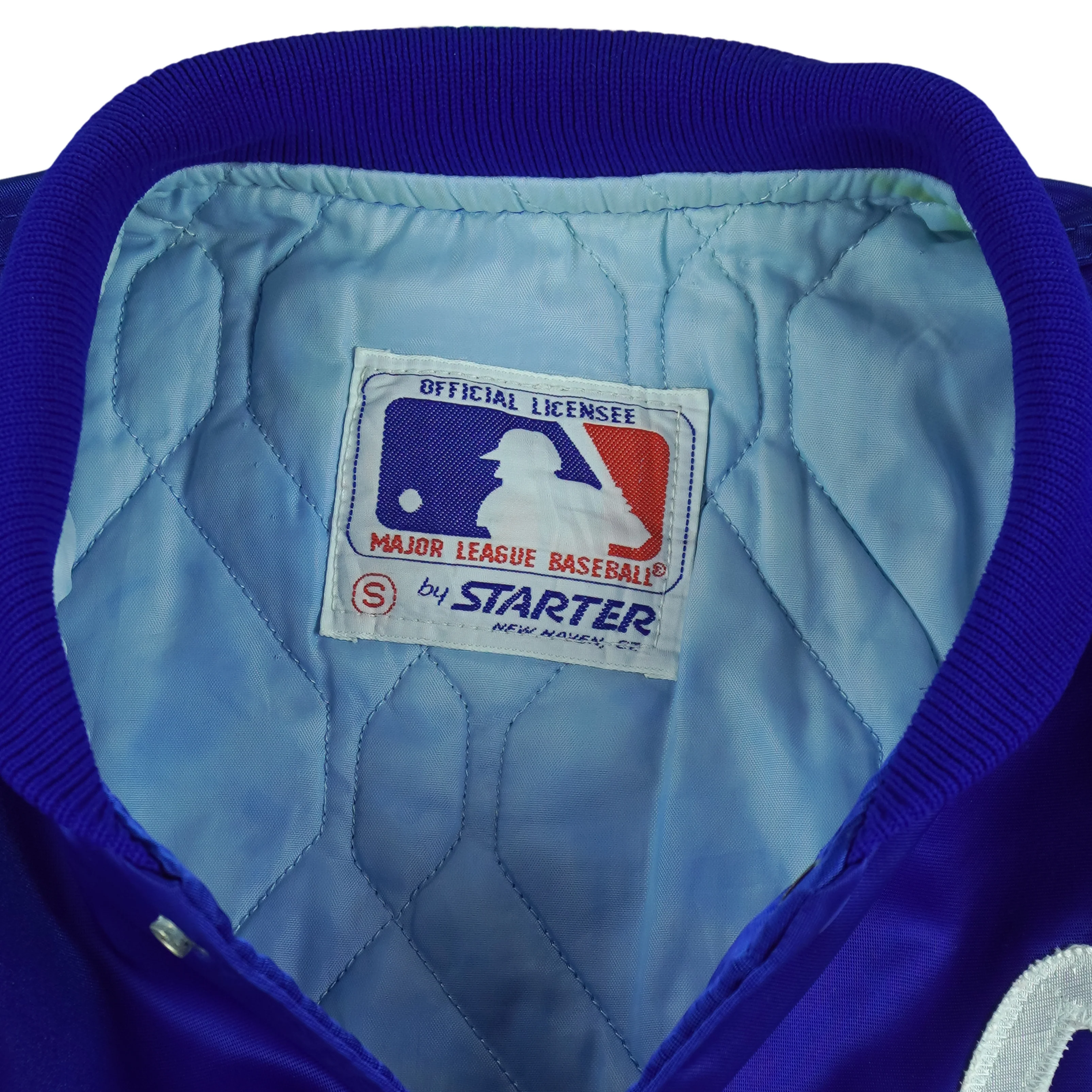 Starter - Kansas City Royals Satin Jacket 1990s Small - Image 6