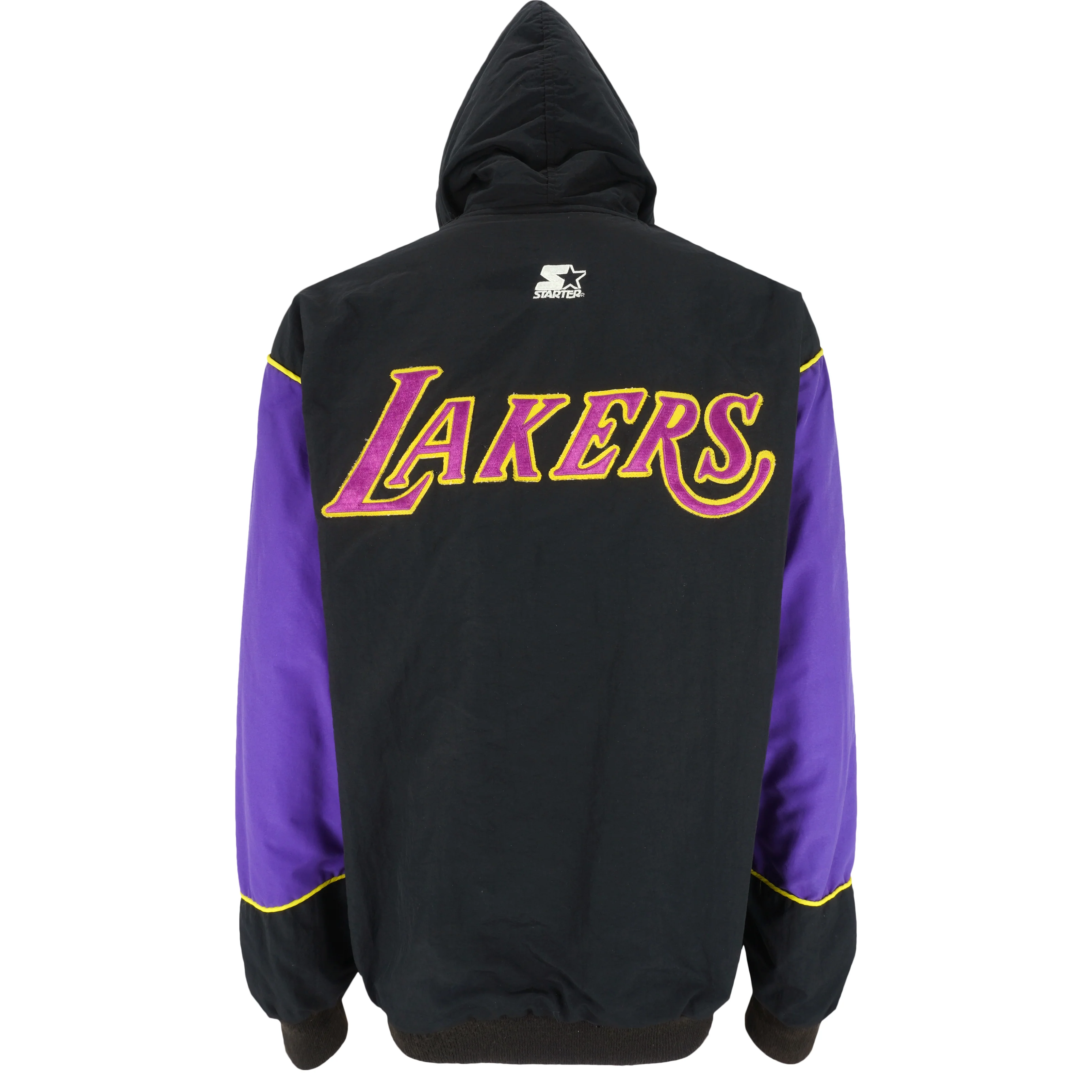 Starter - Los Angeles Lakers Hooded Jacket 1990s X-Large - Image 3