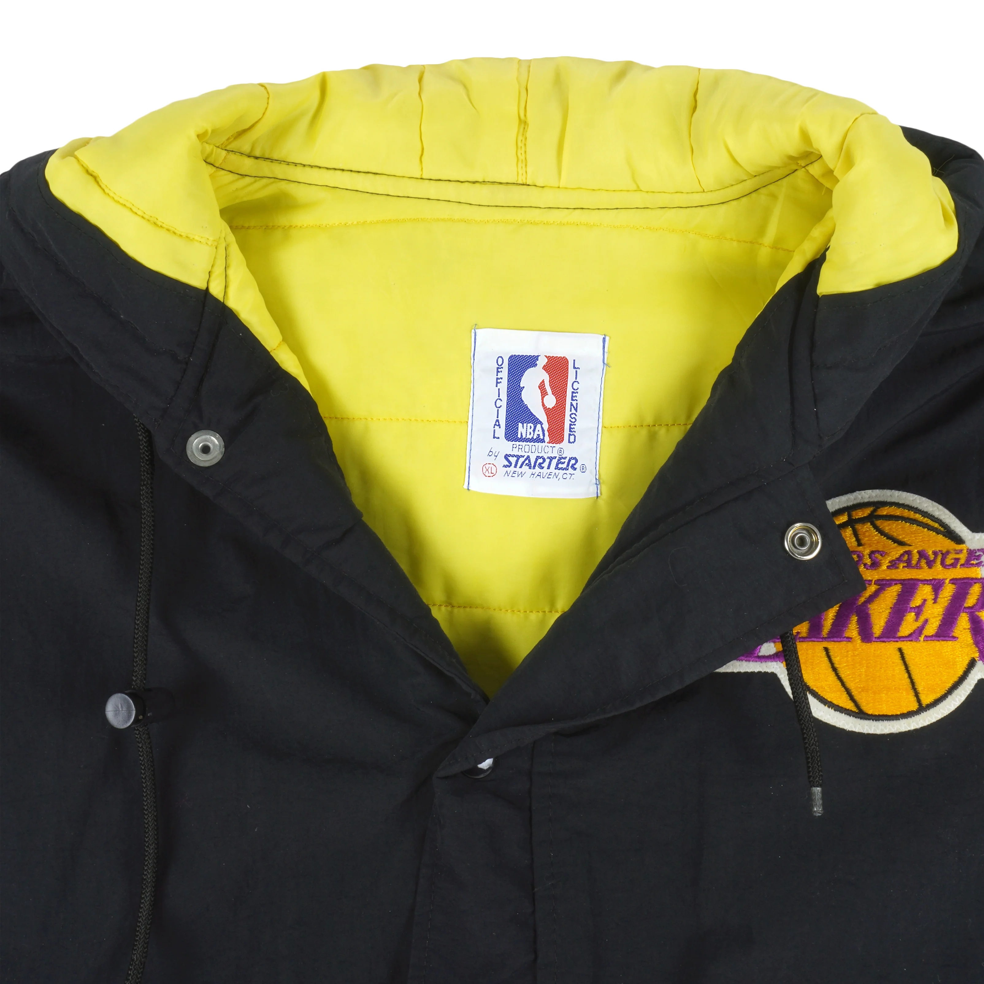 Starter - Los Angeles Lakers Hooded Jacket 1990s X-Large - Image 4