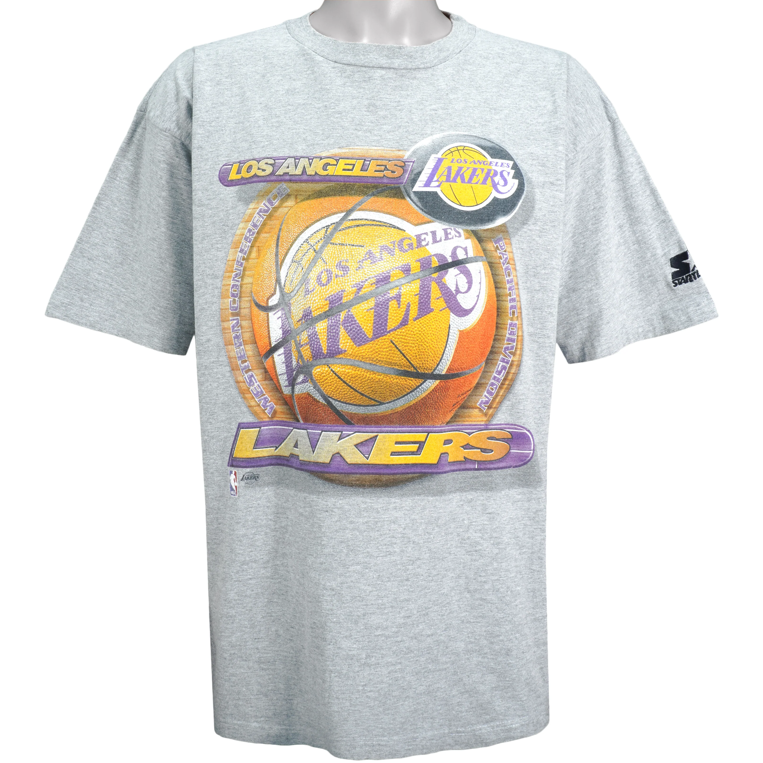 Starter - Los Angeles Lakers T-Shirt 1990s X-Large