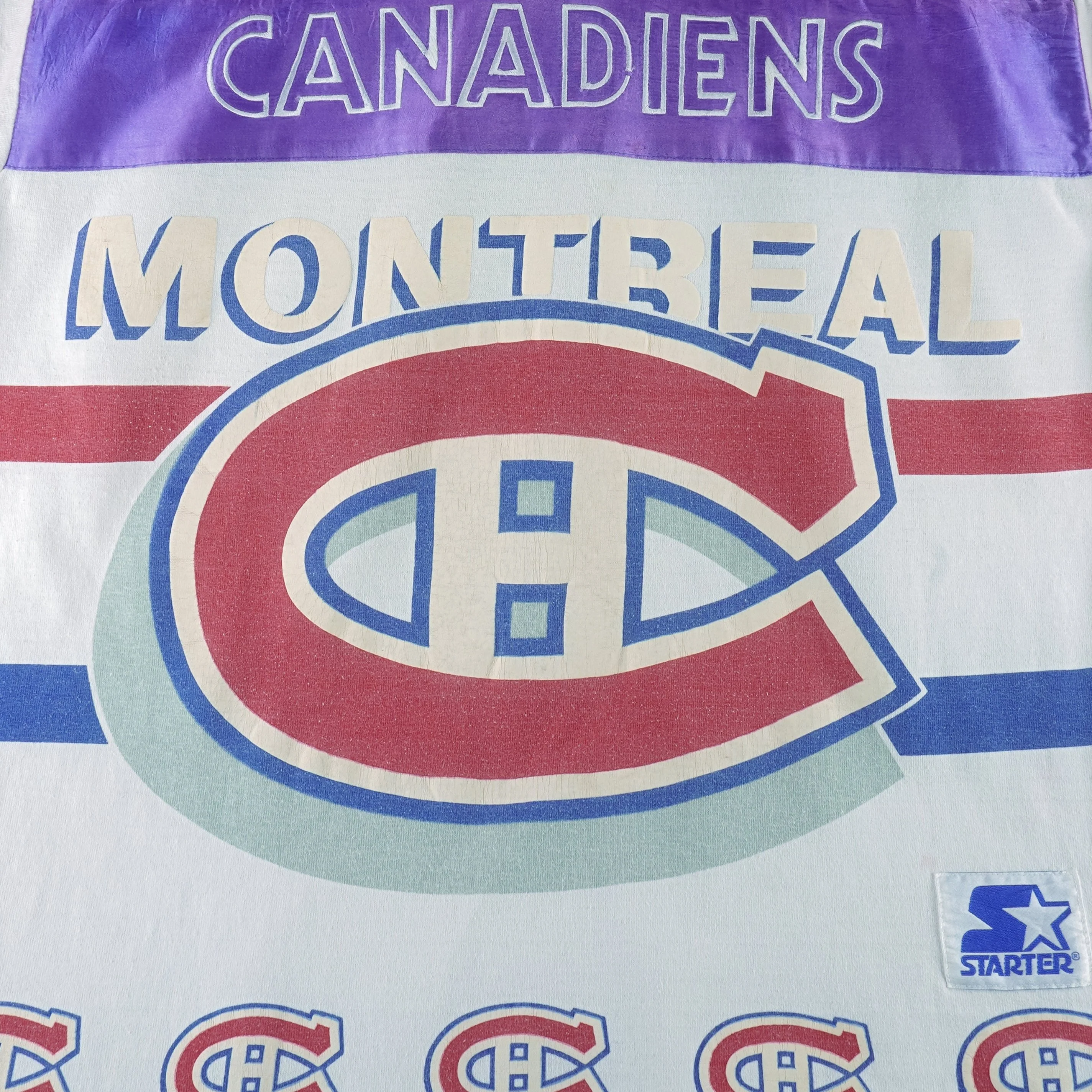 Starter - Montreal Canadiens Hockey Jersey 1980s X-Large - Image 3