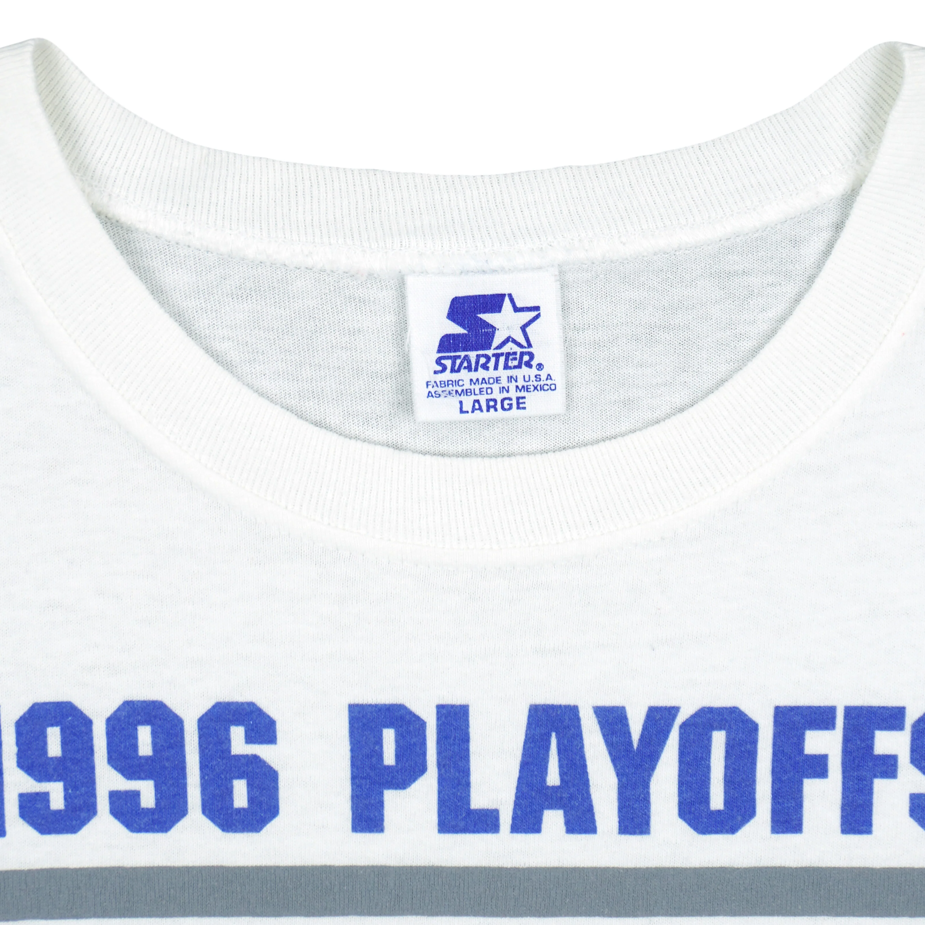 Starter (NHL) - Tampa Bay Lightning Playoffs T-Shirt 1996 Large - Image 4