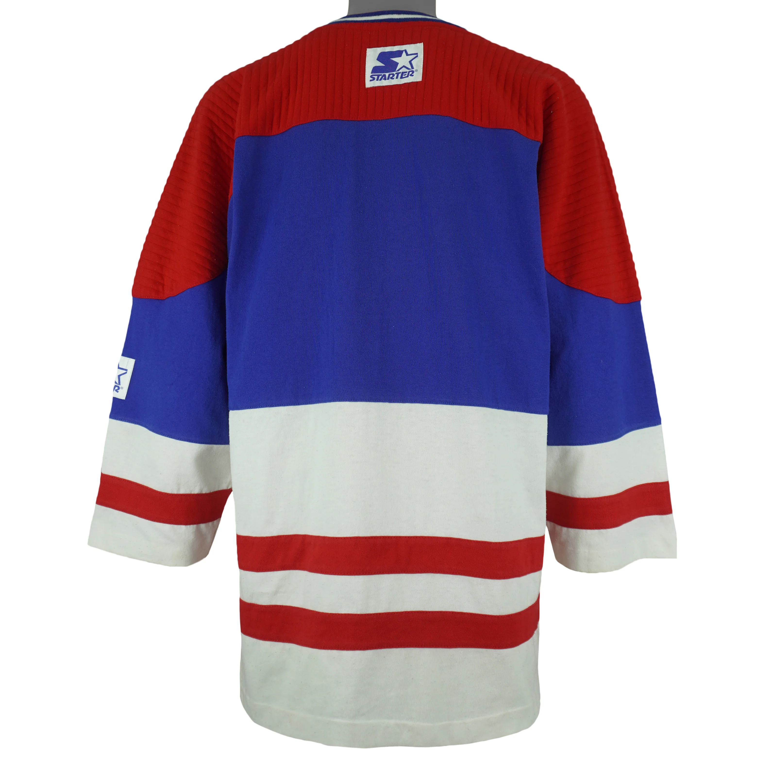 Starter - NHL Winnipeg Jets Hockey Jersey T-Shirt 1990s Large - Image 2
