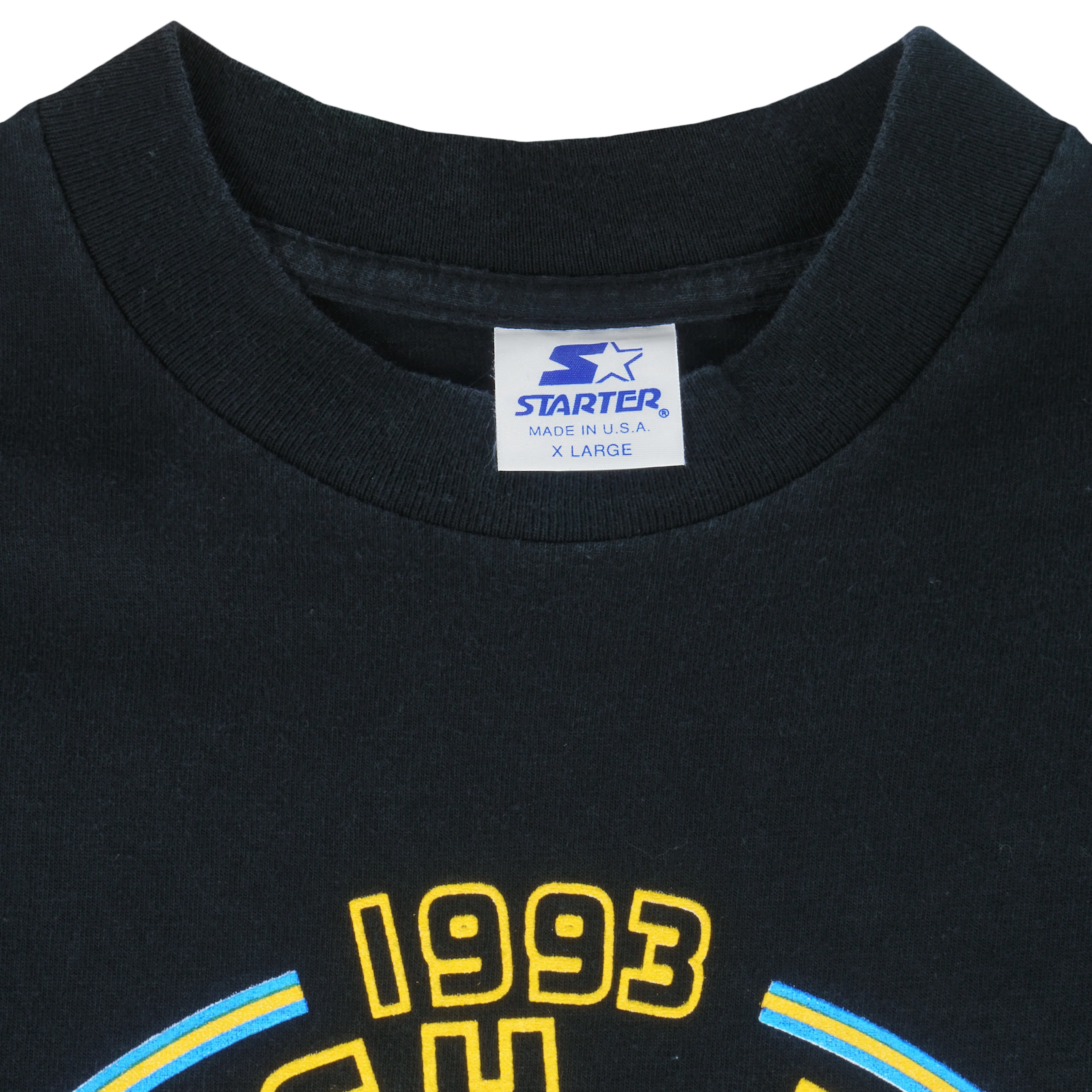 Starter - Pittsburgh Penguins Patrick Division Champs T-Shirt 1993 X-Large - Image 4