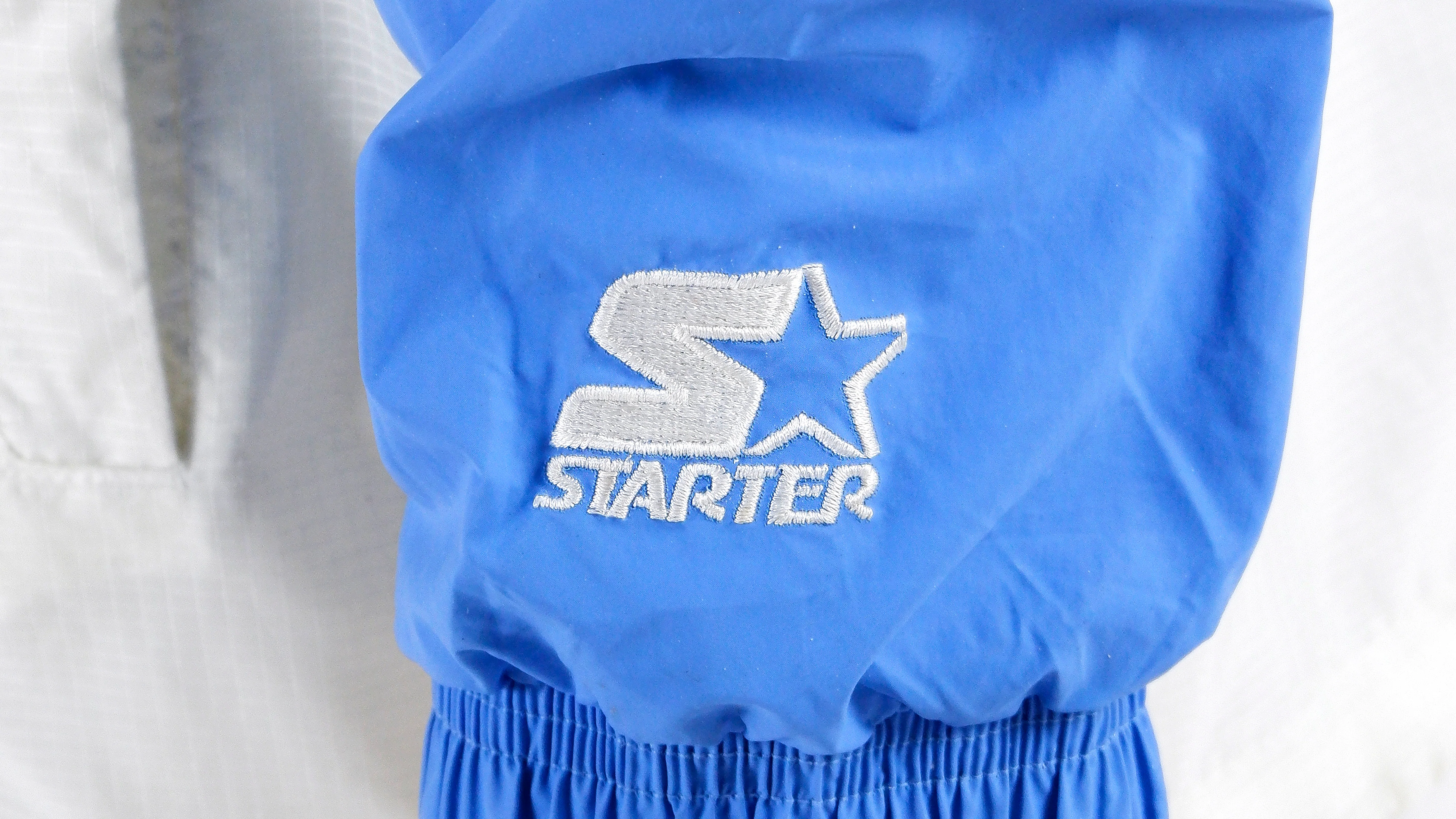 Starter - Toronto Blue Jays Spell-Out Windbreaker 1990s Large - Image 3