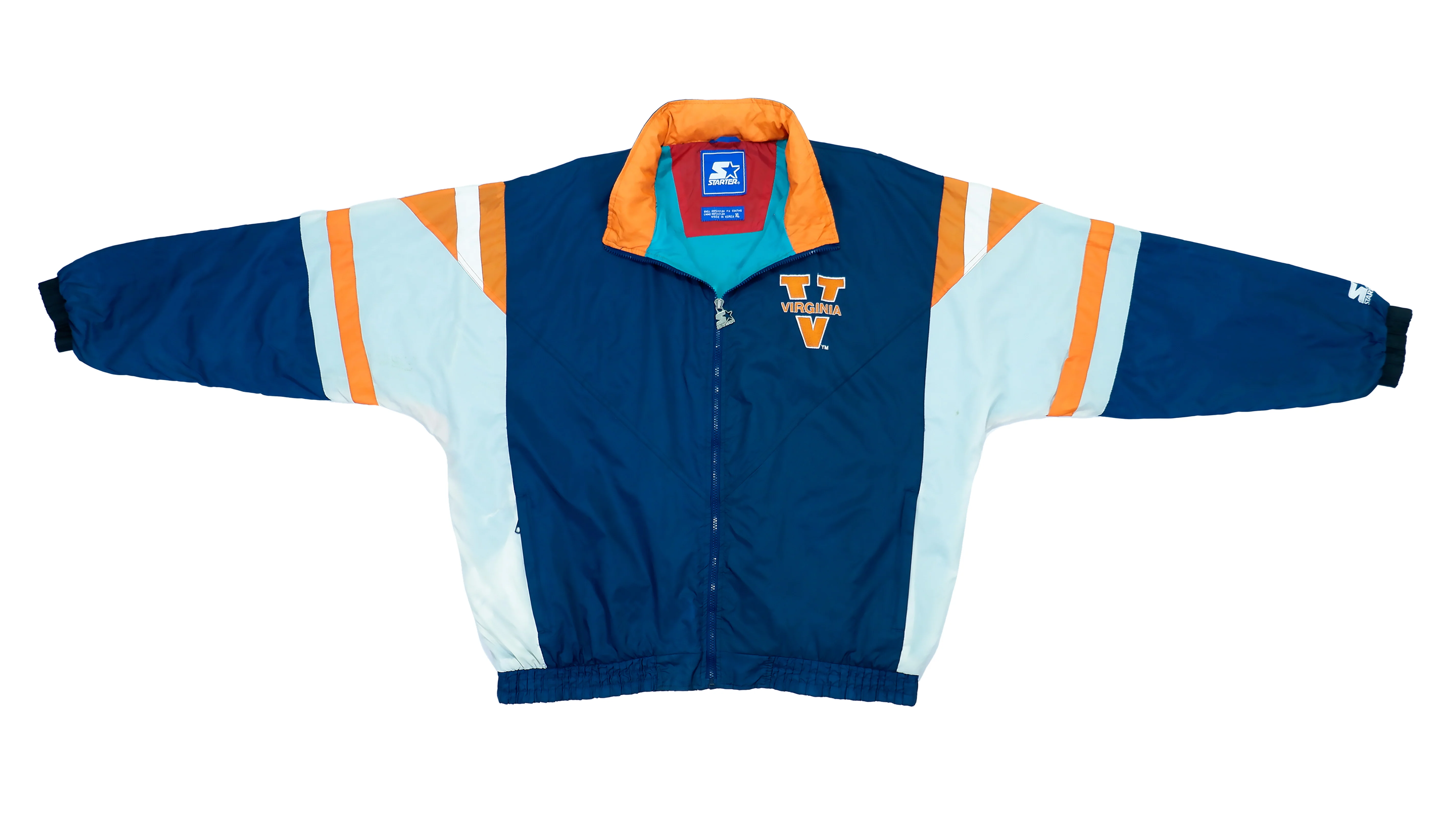 Starter - Virginia Cavaliers Windbreaker 1990s X-Large