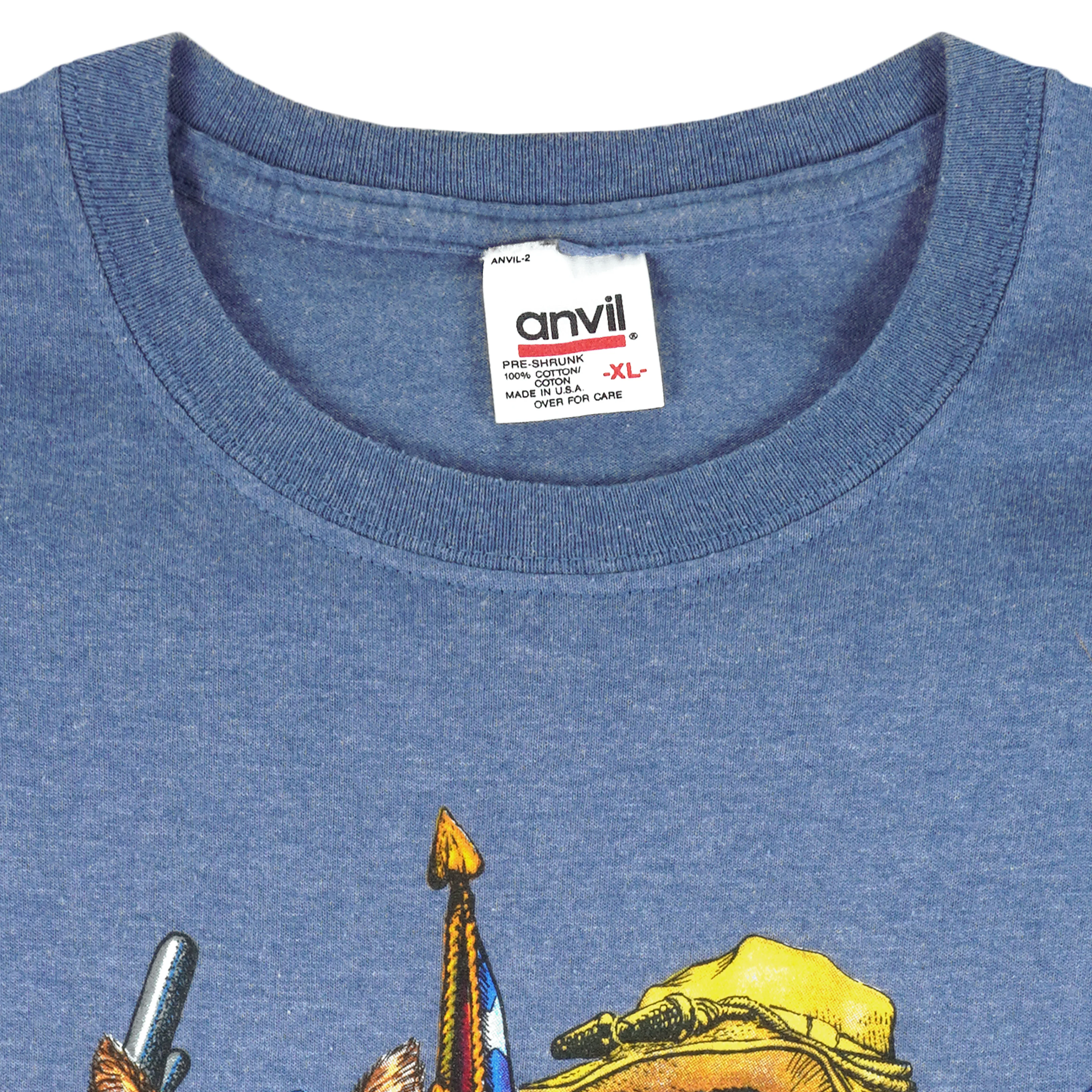 Vintage (Anvil) - Virginia Cats T-Shirt 1990s X-Large - Image 4