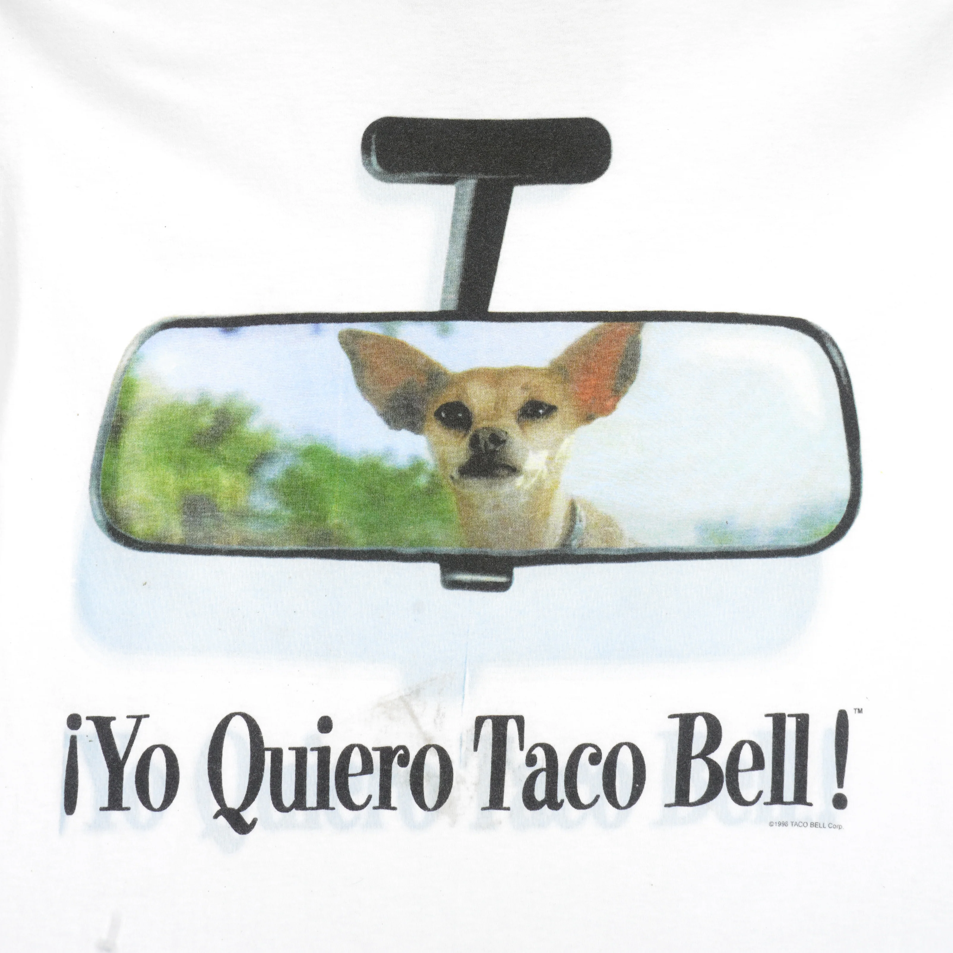 Vintage (Anvil) - Yo Quiero Taco Bell T-Shirt 1996 X-Large - Image 4