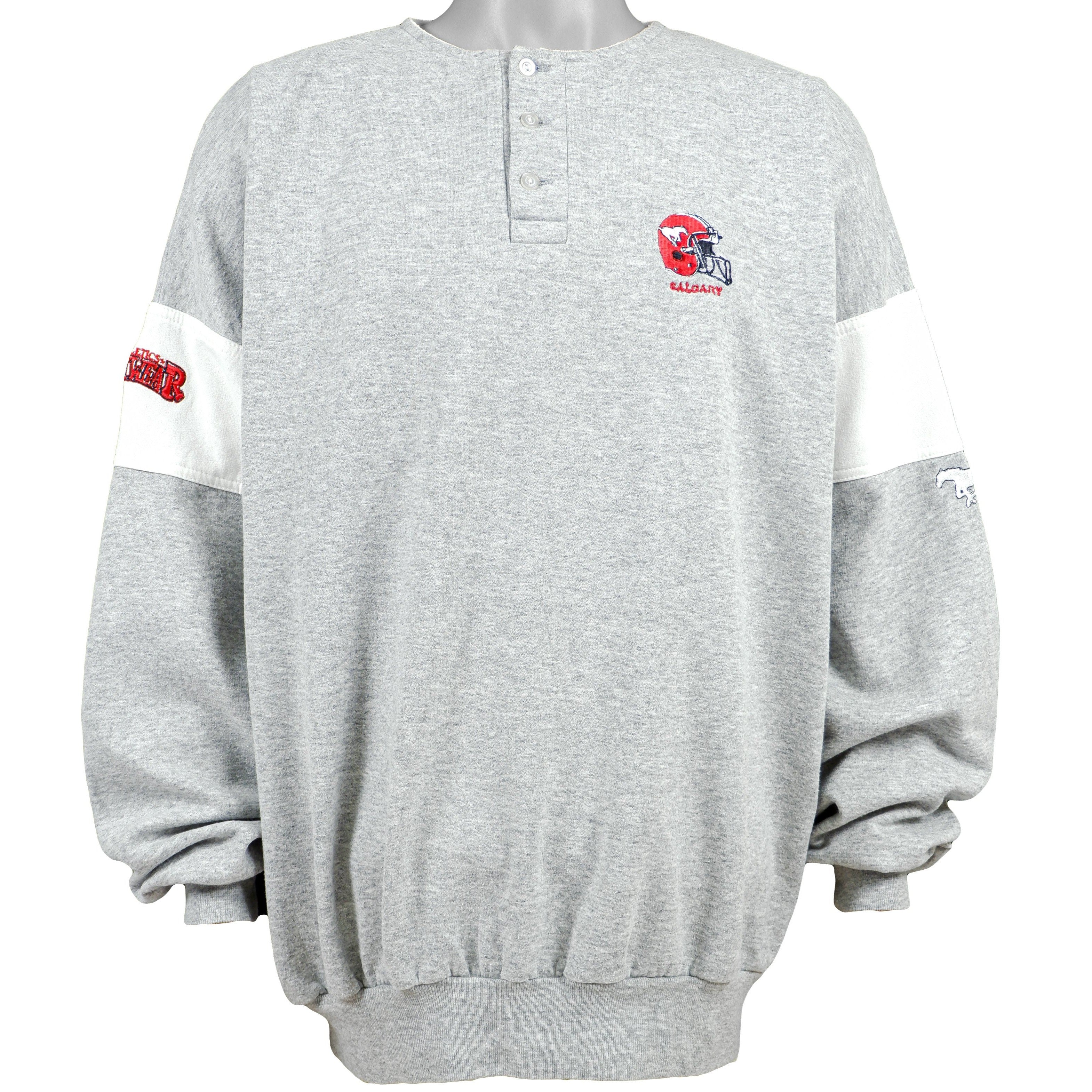 CFL (Athletics Softwear) - Calgary Stampeders Sweatshirt 1990s XX-Large