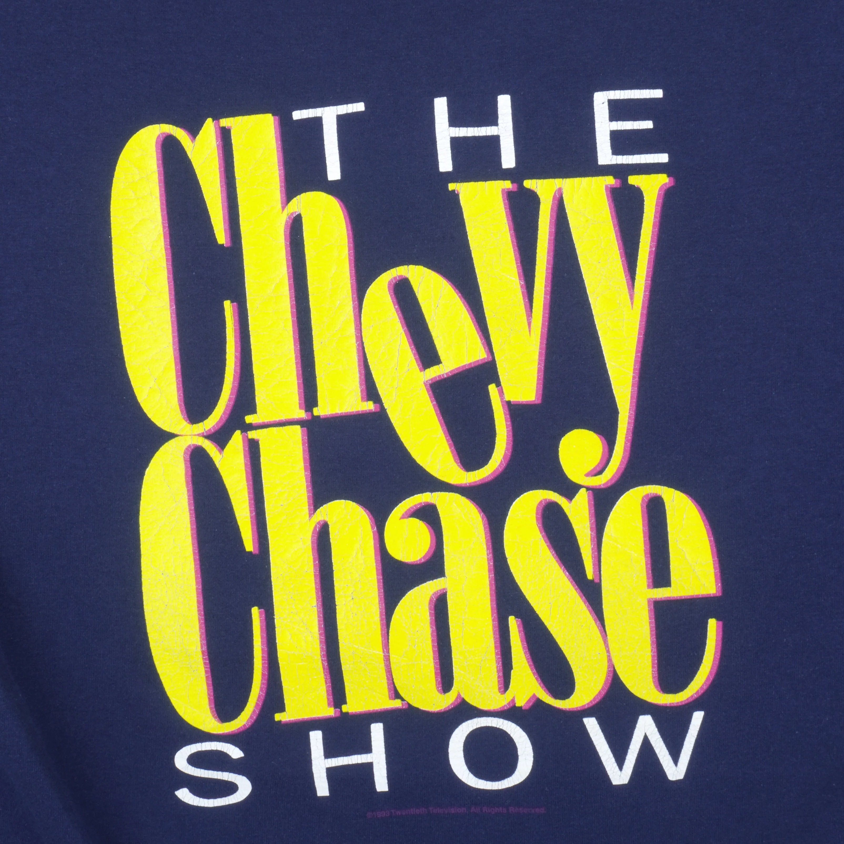 Vintage (Best) - The Chevy Chase Show Fox T-Shirt 1993 X-Large - Image 3