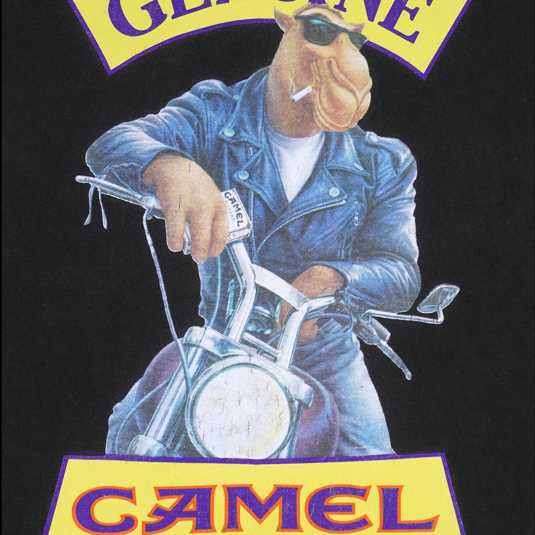 Vintage (Camel) - Smokin Joe Genuine Taste T-Shirt 1994 X-Large - Image 3