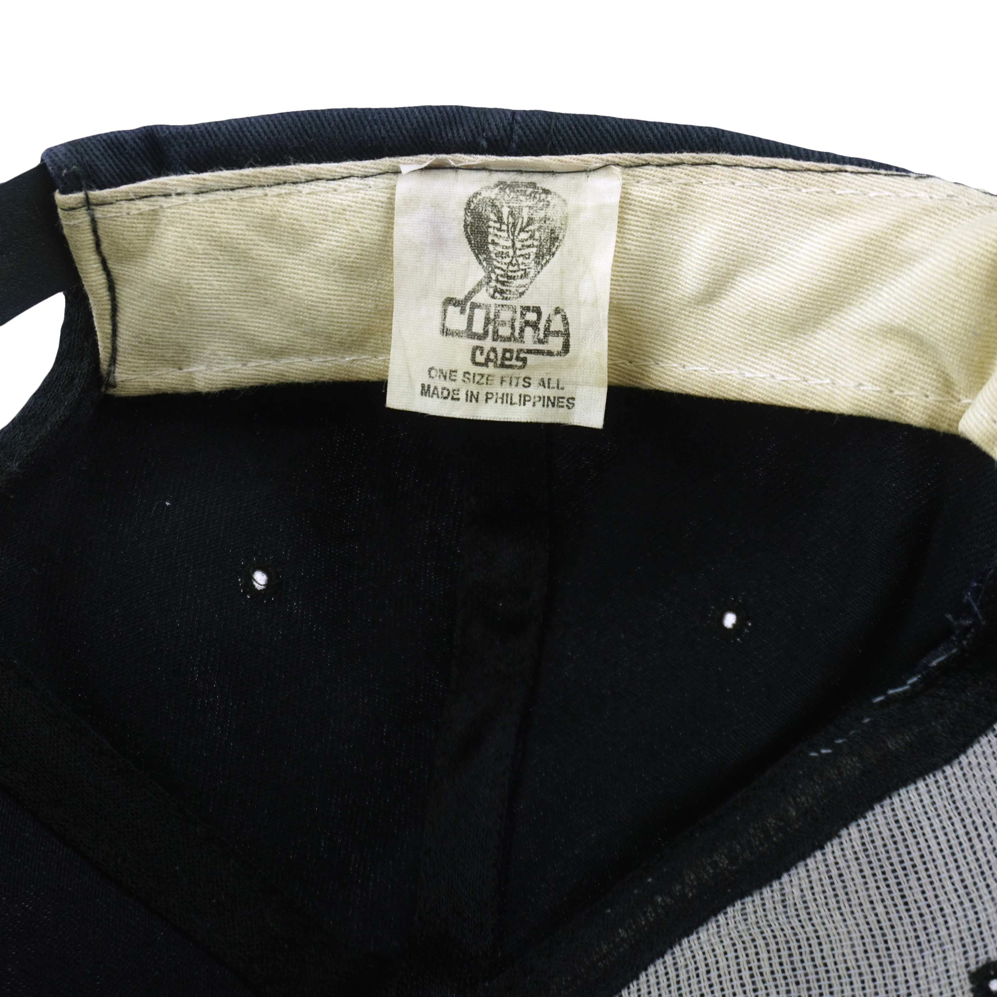 Vintage (Cobra Caps) - African American College Alliance Snapback Hat 1990s OSFA - Image 6