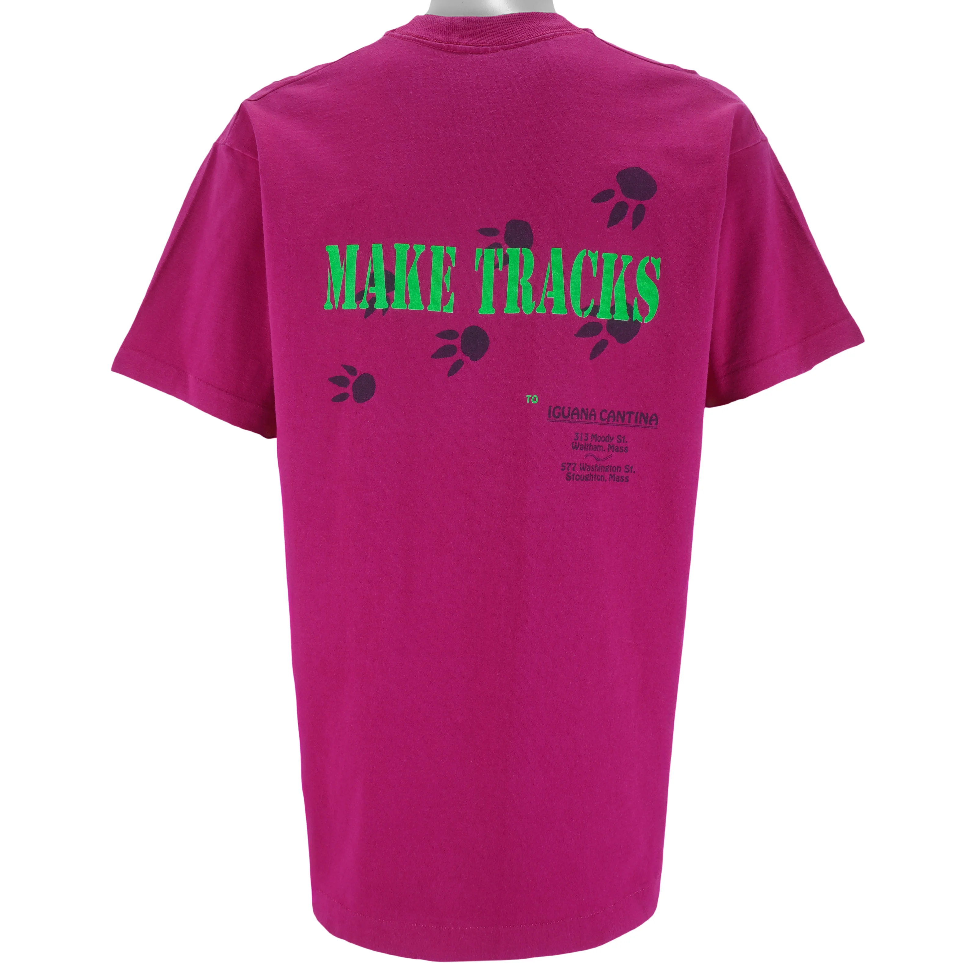 Vintage (Fruit Of The Loom) - Iguanasaurus Rex T-Shirt 1990s X-Large - Image 2
