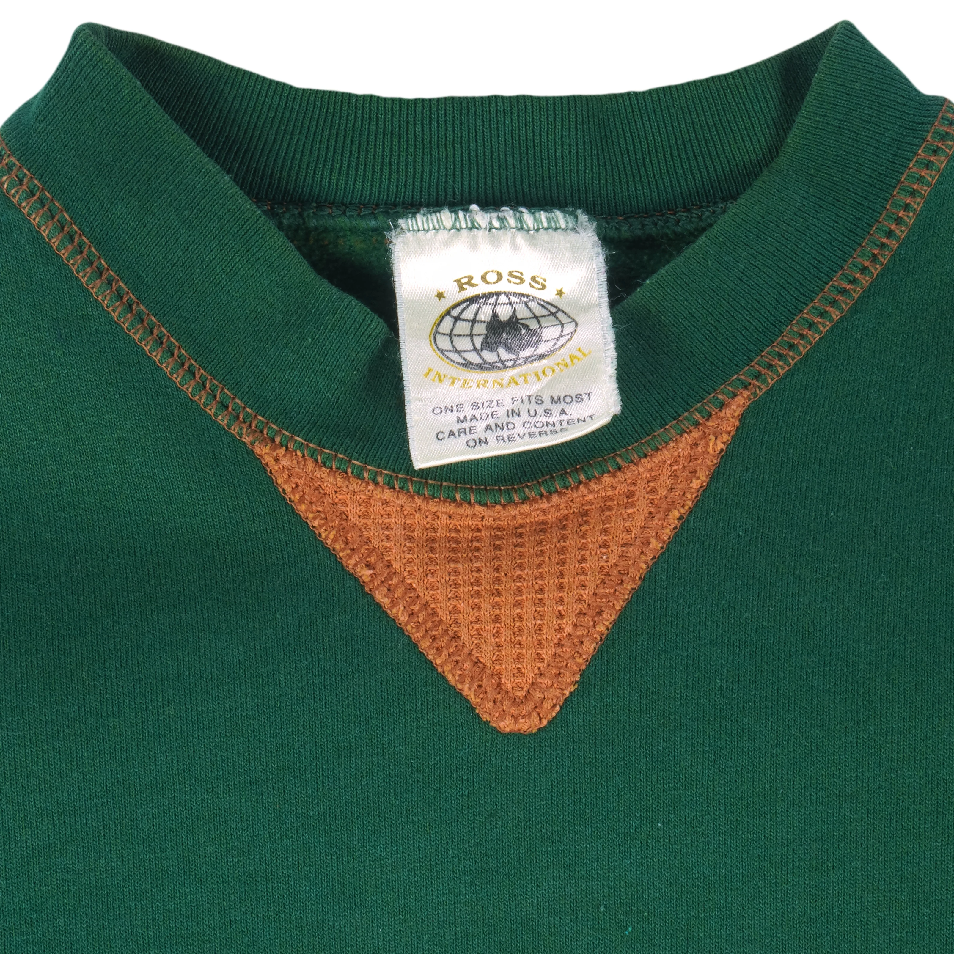 Vintage - Garfield World Wide Par Avion Crew Neck Sweatshirt 1990s X-Large - Image 4