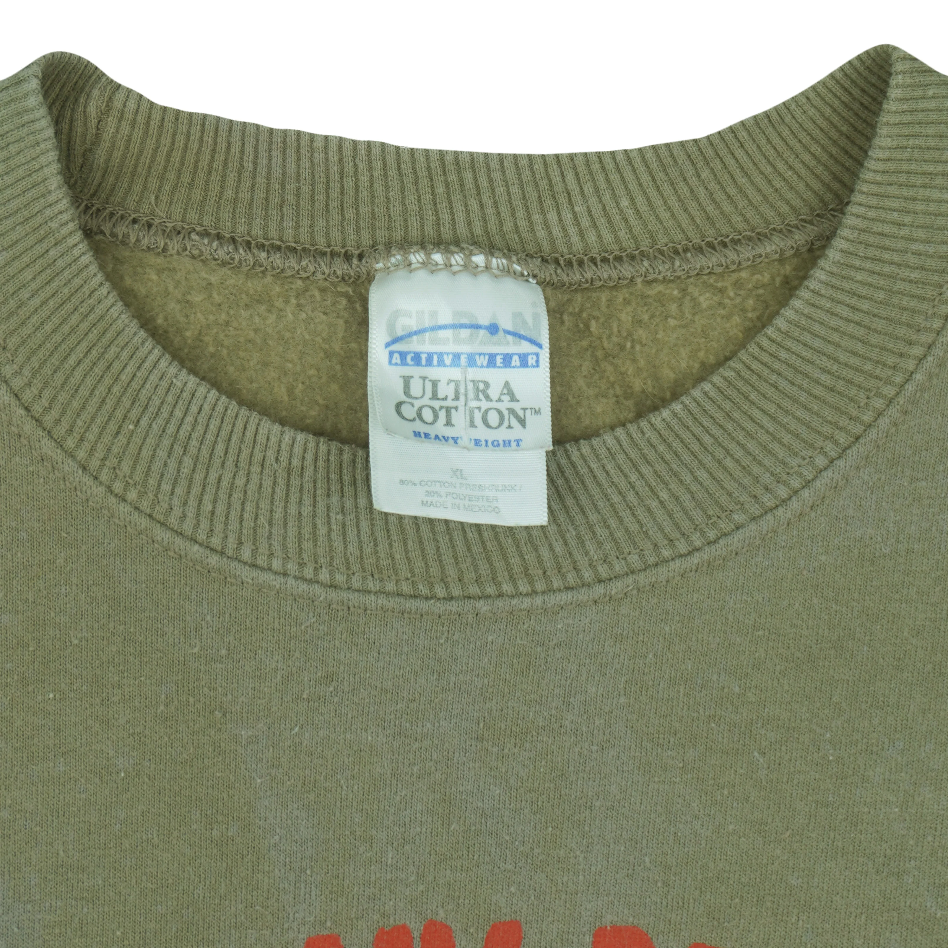 Vintage (Gildan) - Mosquito So Many People So Little Time Crew Neck Sweatshirt 1990s X-Large - Image 4