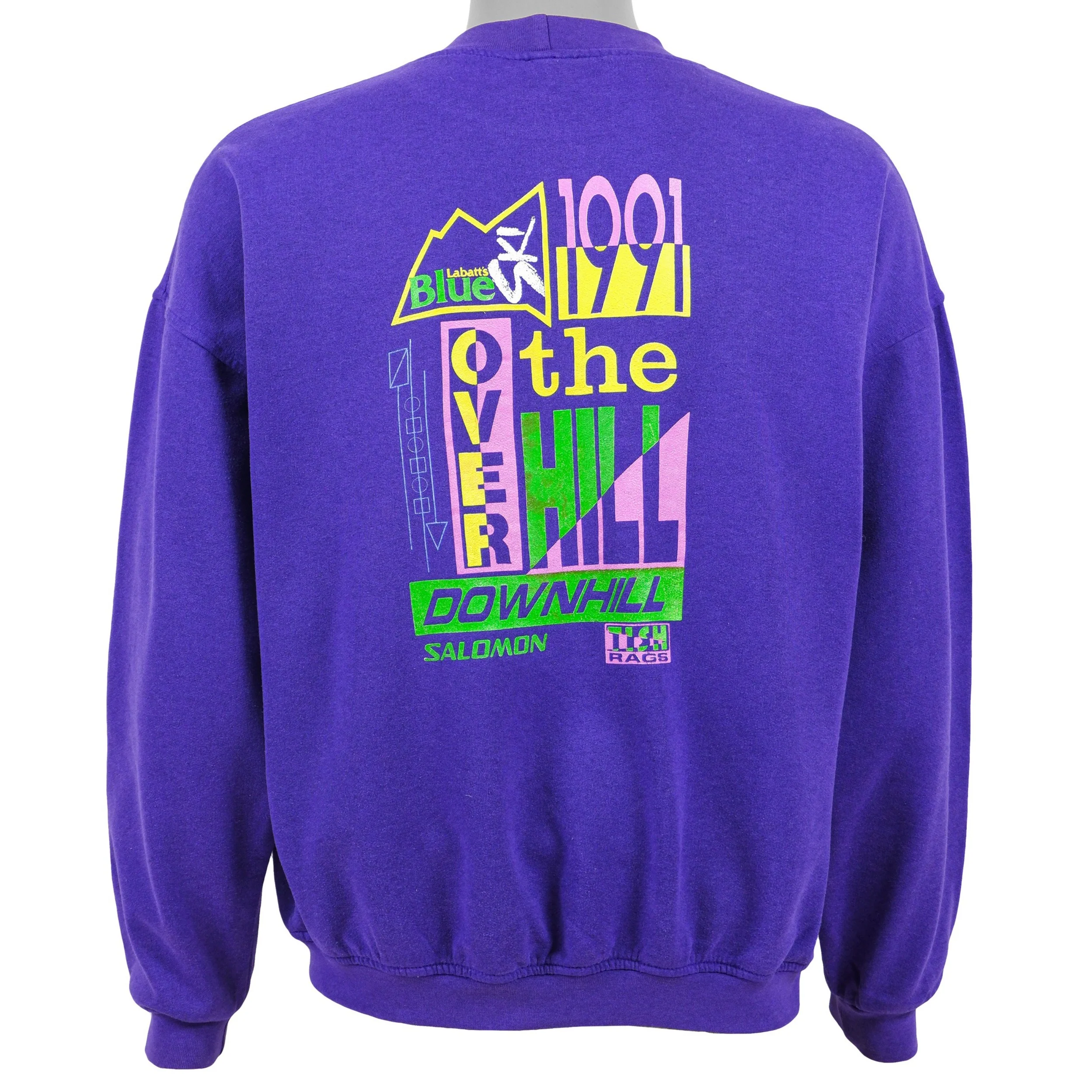 Vintage (Select) - Silver Star Mountain Crew Neck Sweatshirt 1991 Large