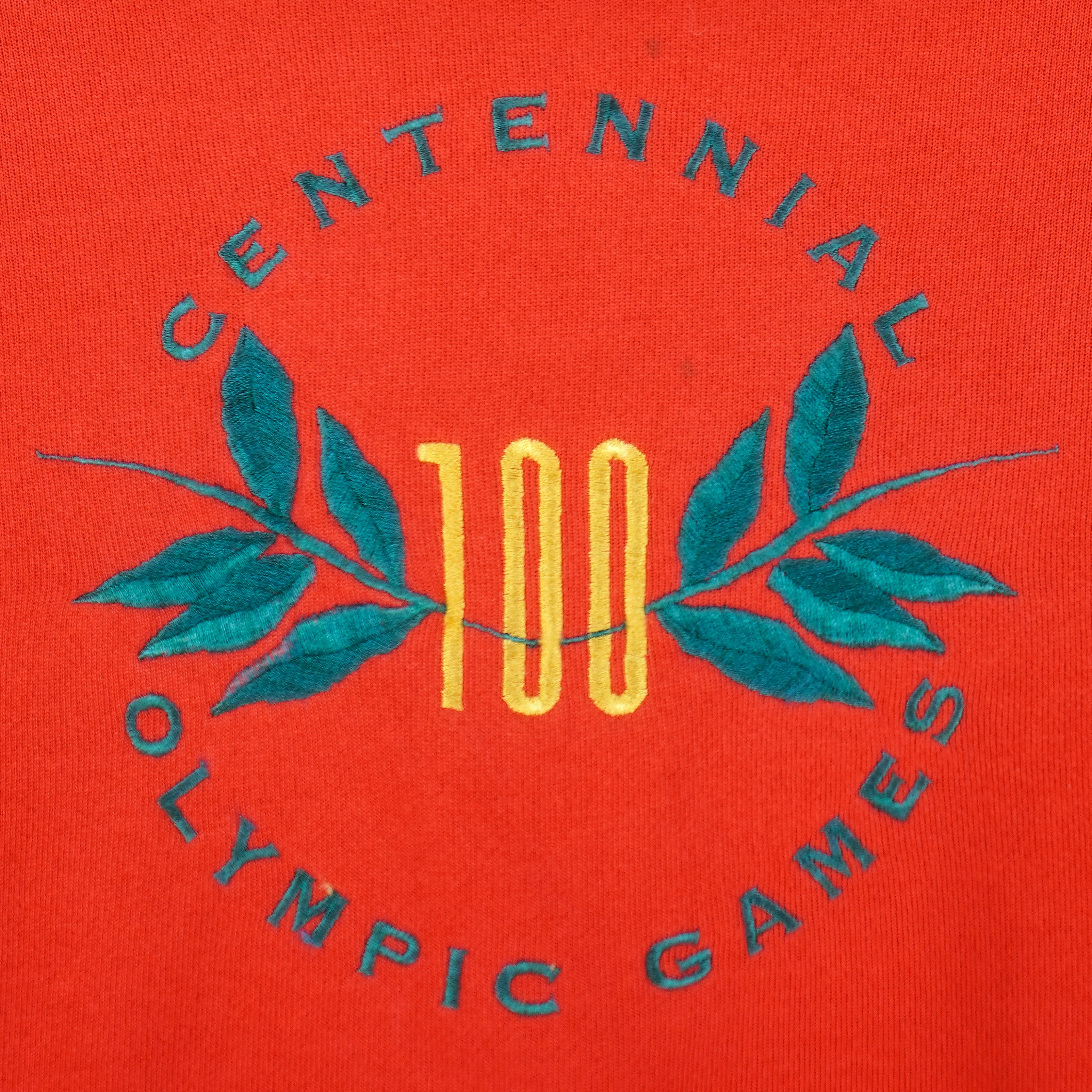 Vintage (Hanes) - Centennial Olympic Games Embroidered Sweatshirt 1996 Large - Image 4