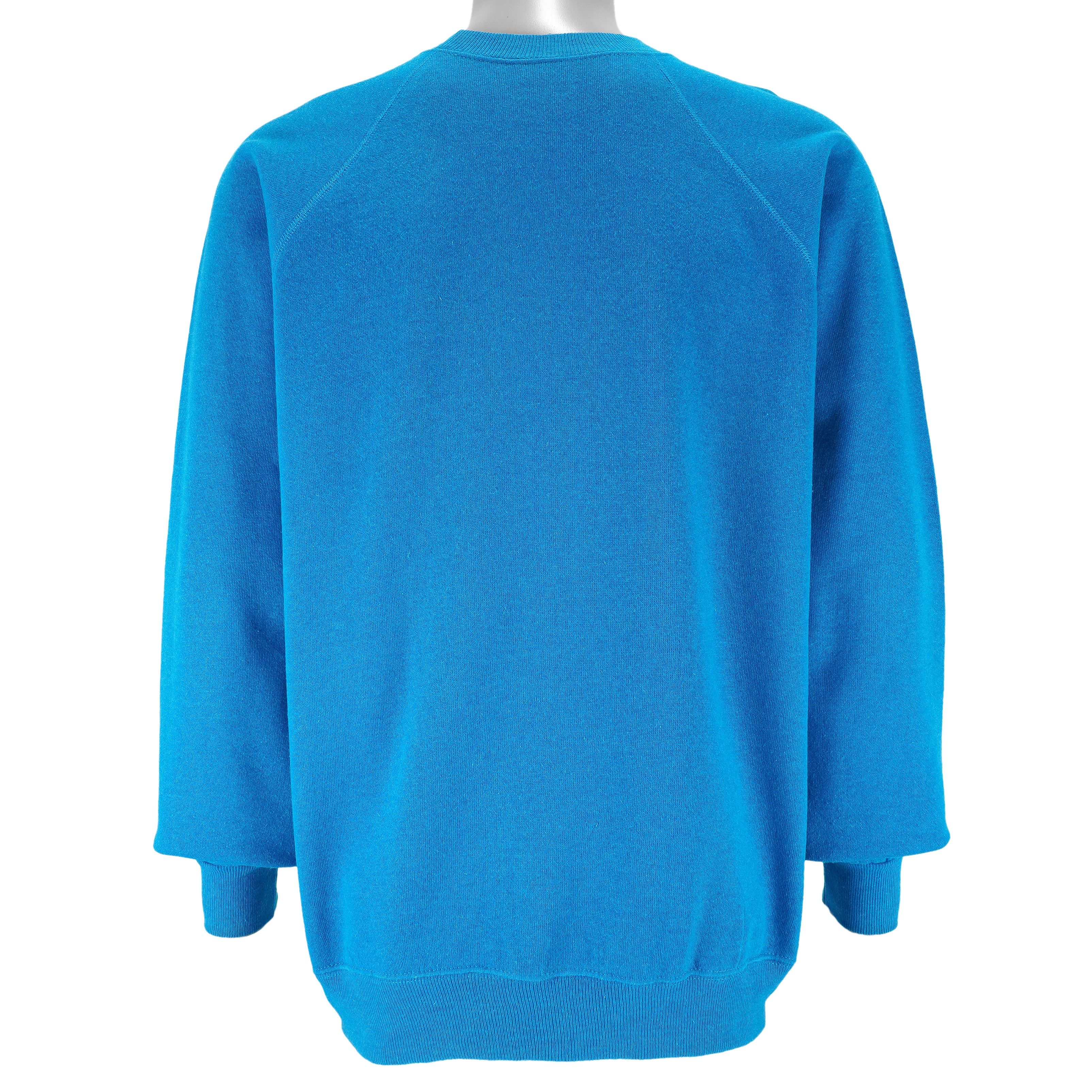 Vintage (Hanes) - Hibiscus Flower Hawaii Crew Neck Sweatshirt 1990s Large - Image 2