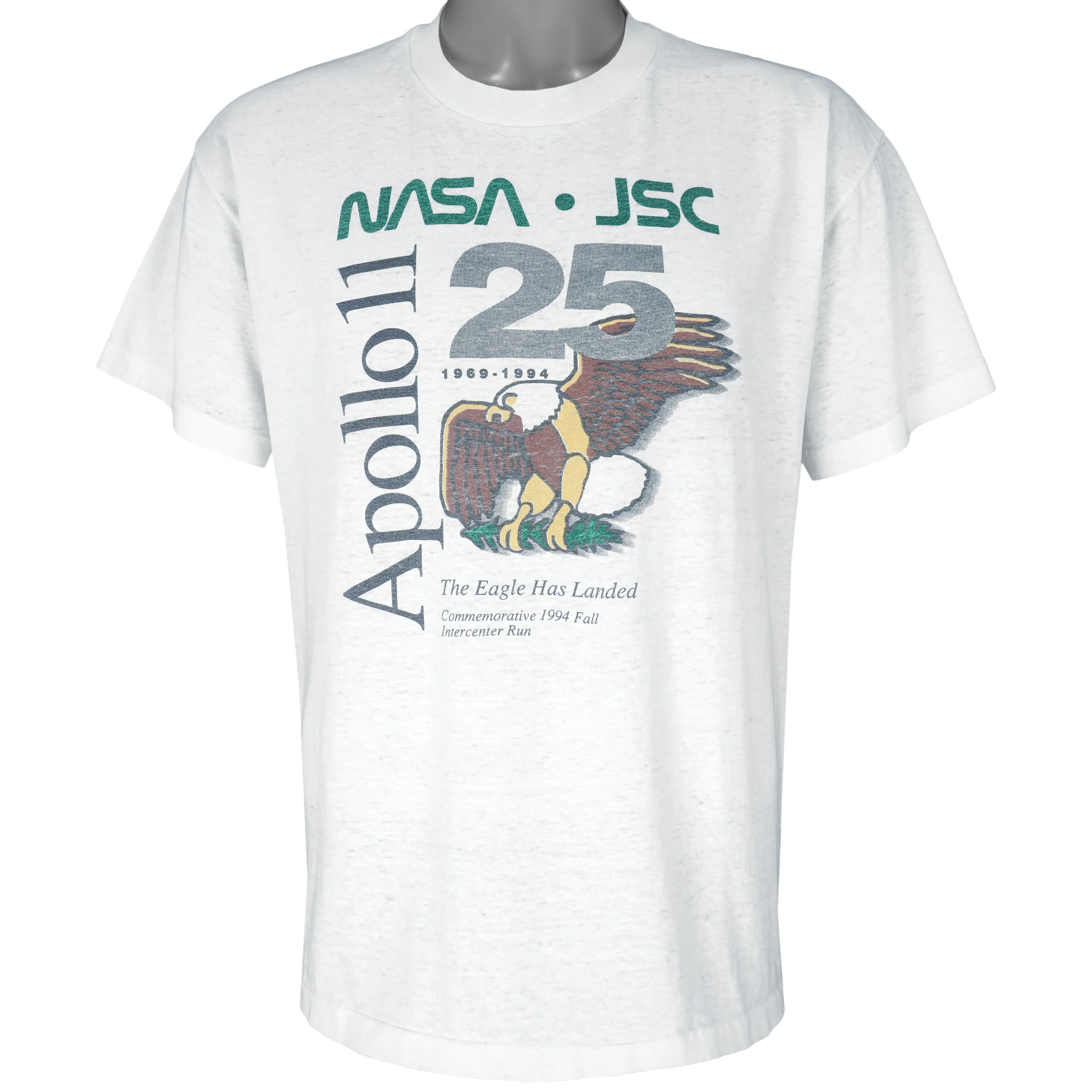 Vintage (Hanes) - NASA JSC - Apollo 11 T-Shirt 1994 Large