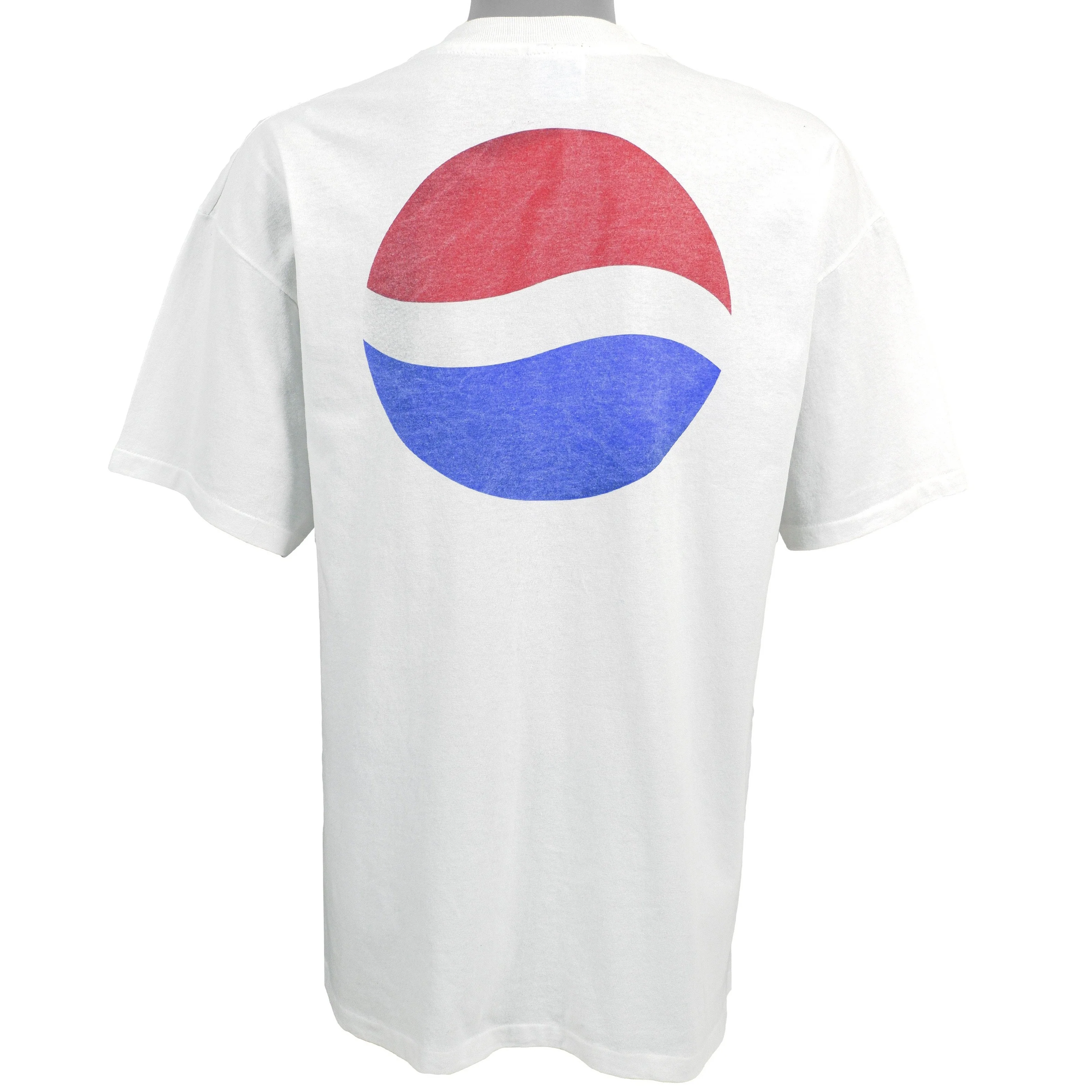 Vintage (Hanes) - Pepsi Racing Big Logo T-Shirt 1990s X-Large - Image 2