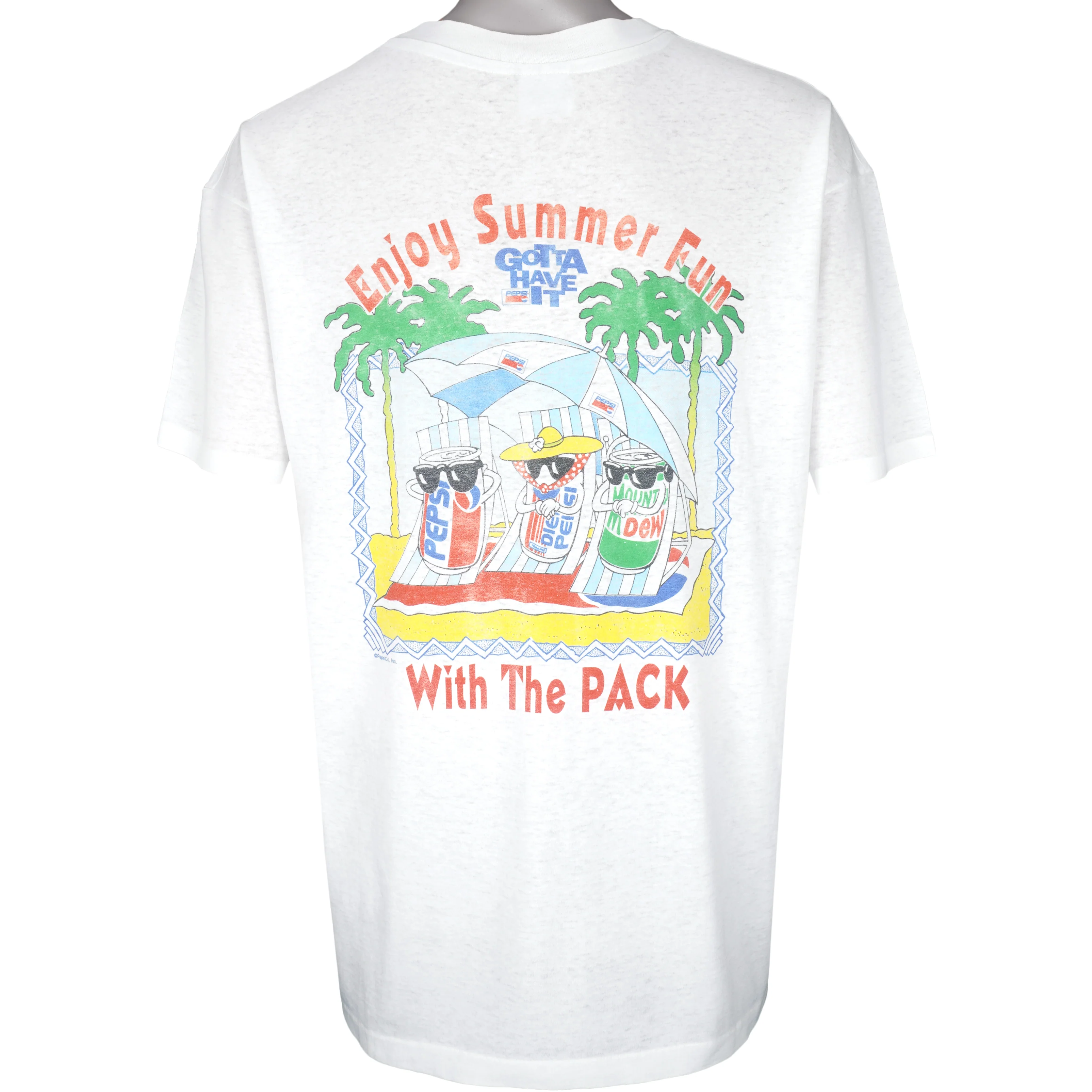 Vintage (Hanes) - Pepsi Gotta Have It T-Shirt 1990s X-Large