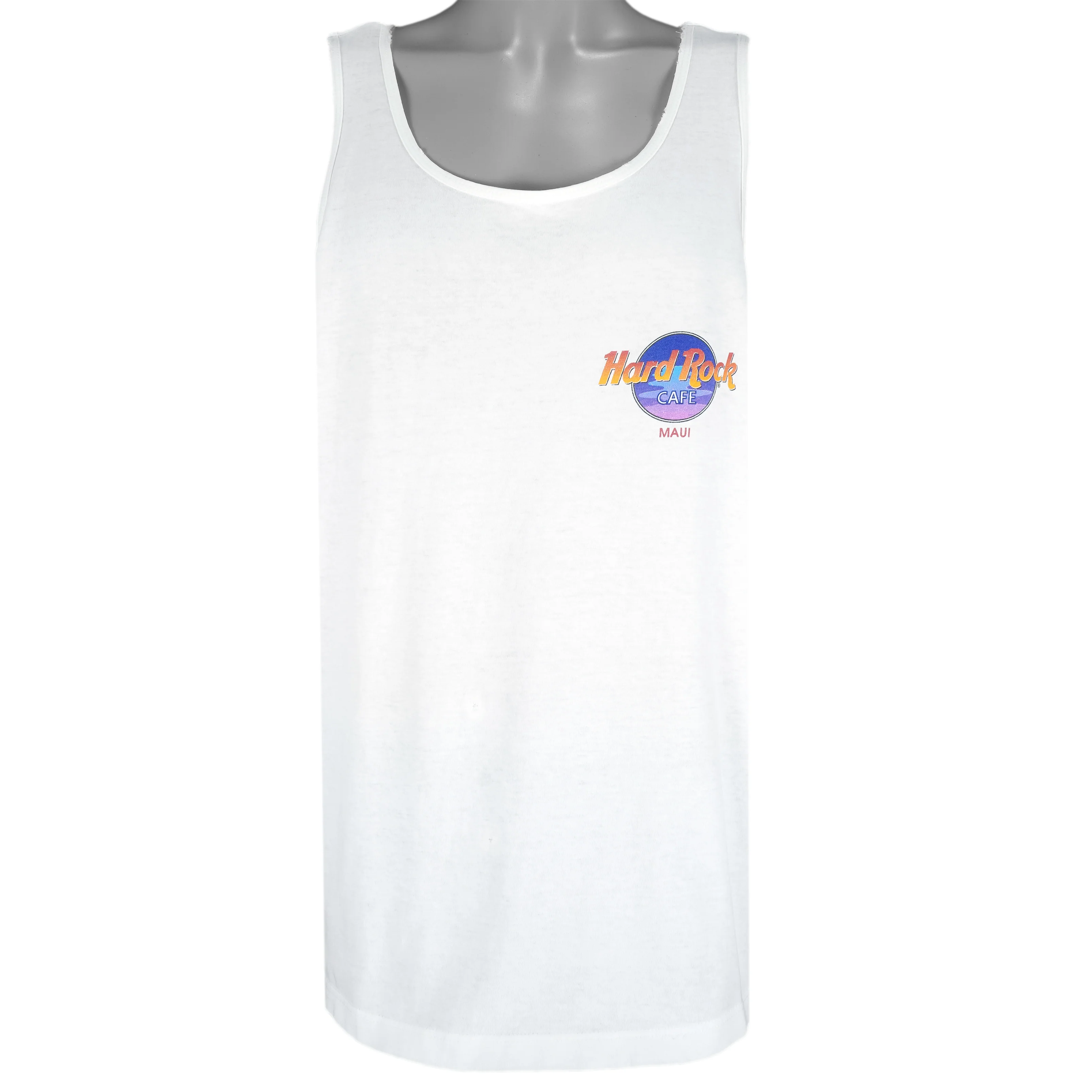 Vintage - Hard Rock Cafe Maui Sleeveless Shirt 1990s X-Large - Image 2