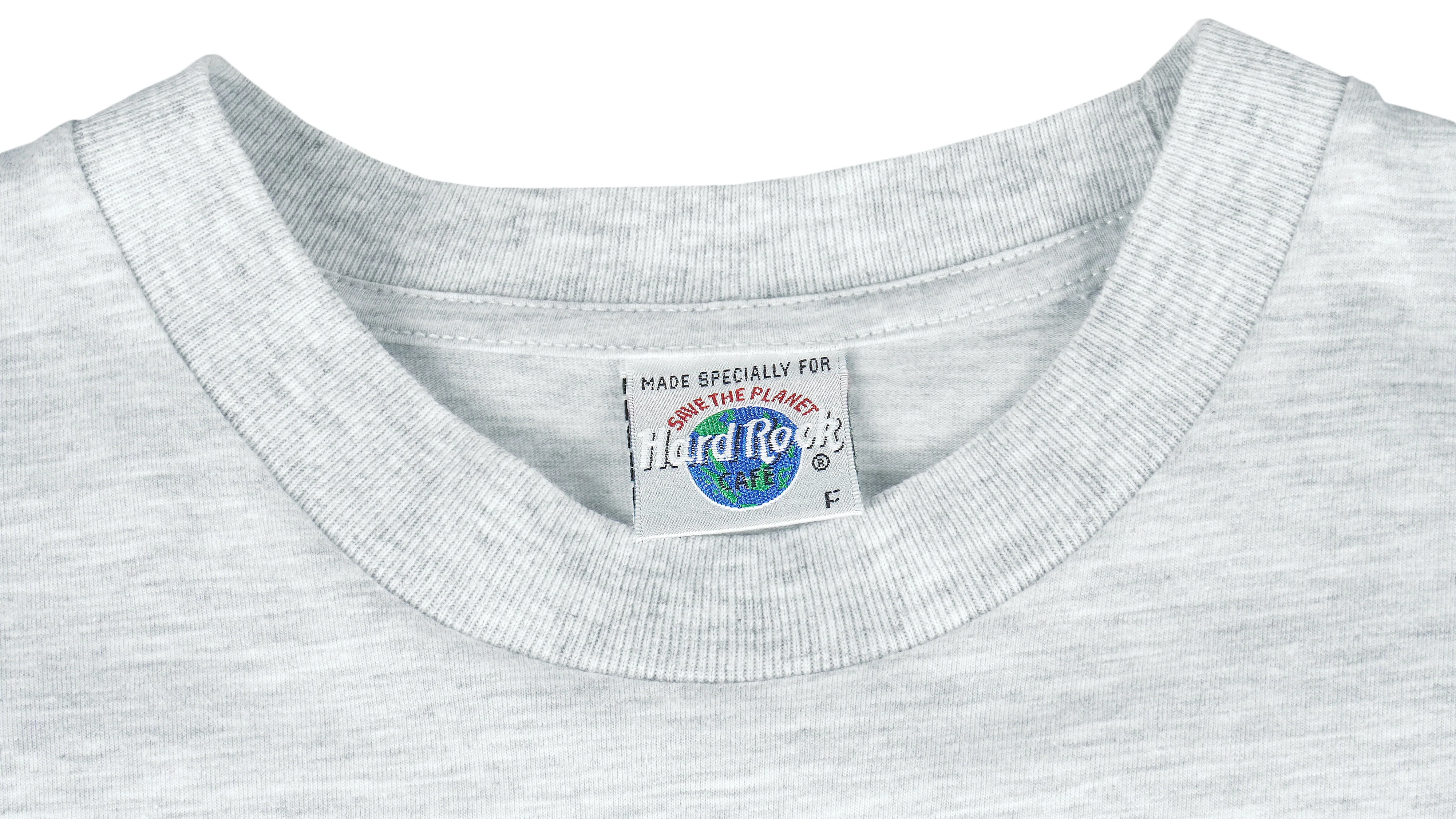 Vintage - Hard Rock Cafe Singapore Single Stitch T-Shirt 1990s Large - Image 3