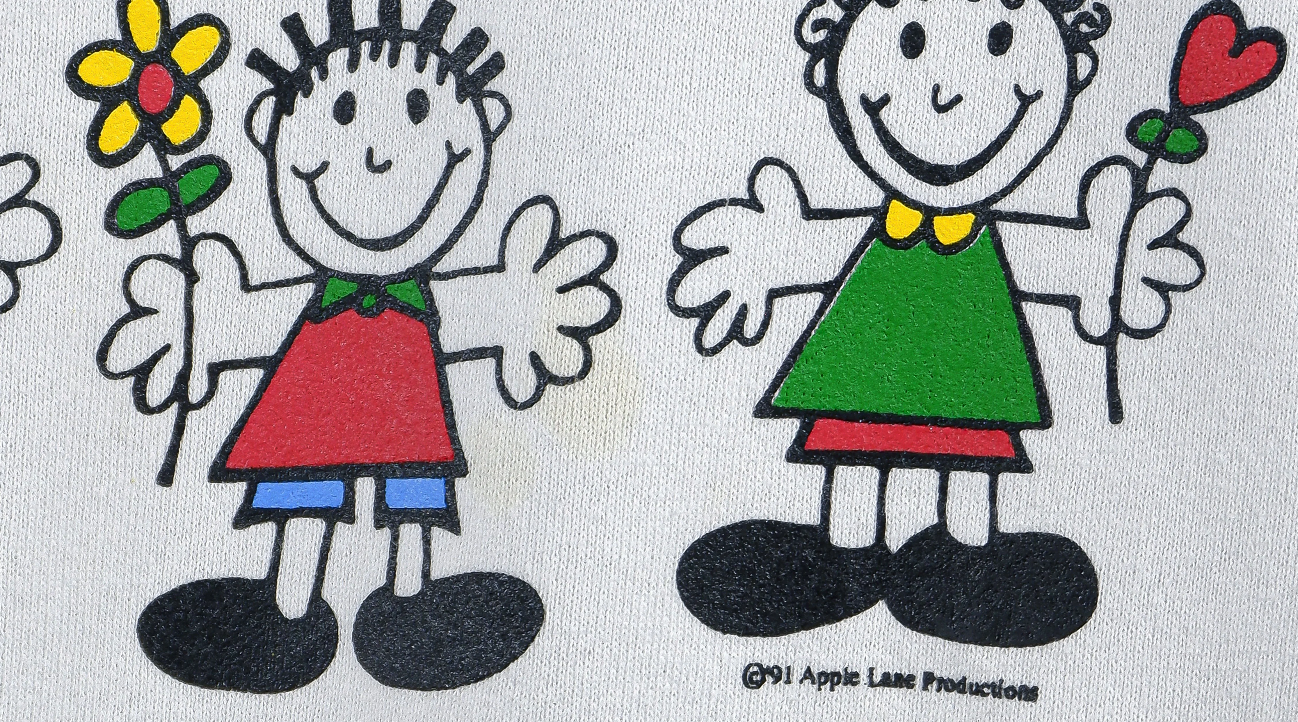 Vintage (Jerzees) - Kids Are My Business! Deadstock Crew Neck Sweatshirt 1991 X-Large - Image 3