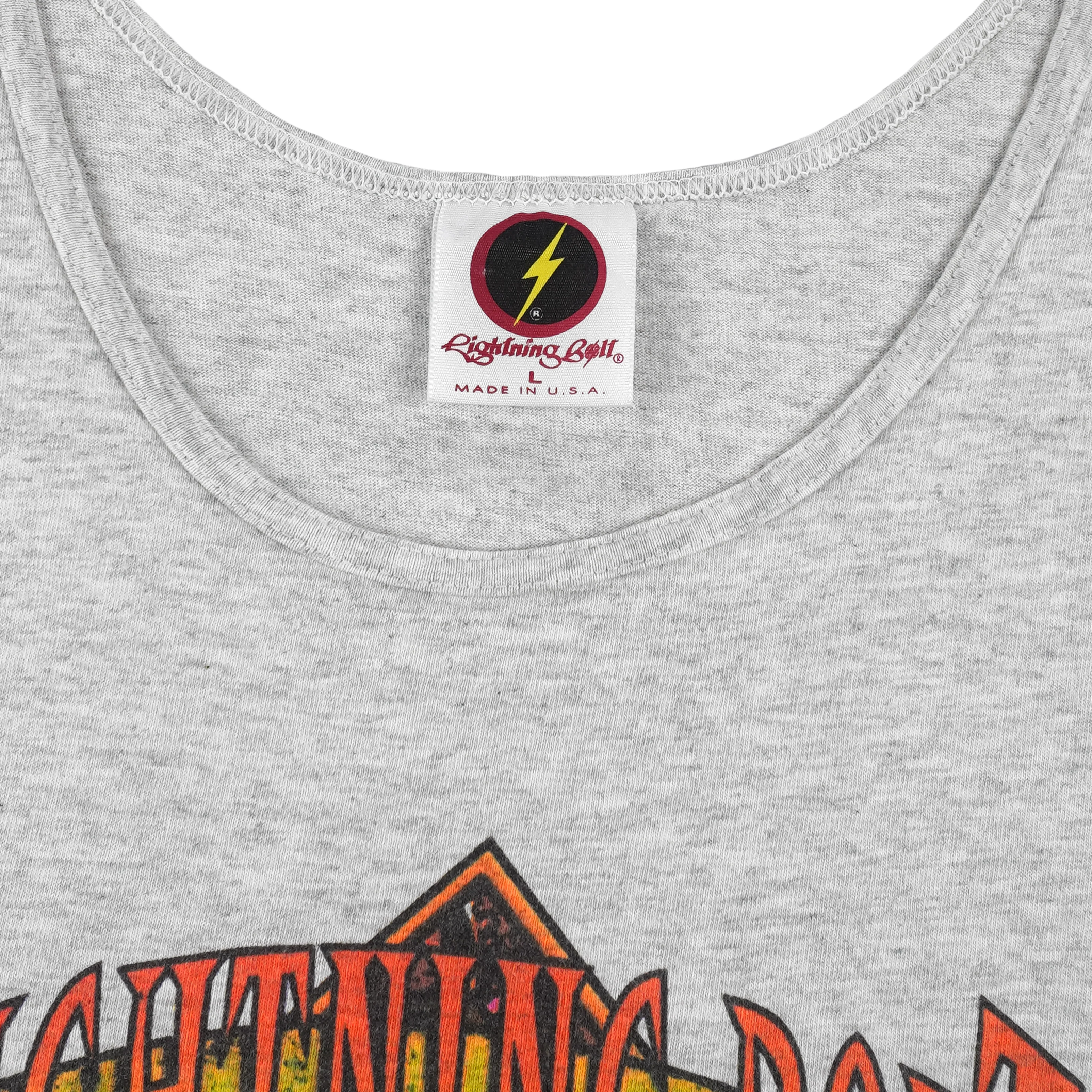 Vintage (Lightning Ball) - Lightning Bolt Surf Hawaii Sleeveless Shirt 1980s Large - Image 4