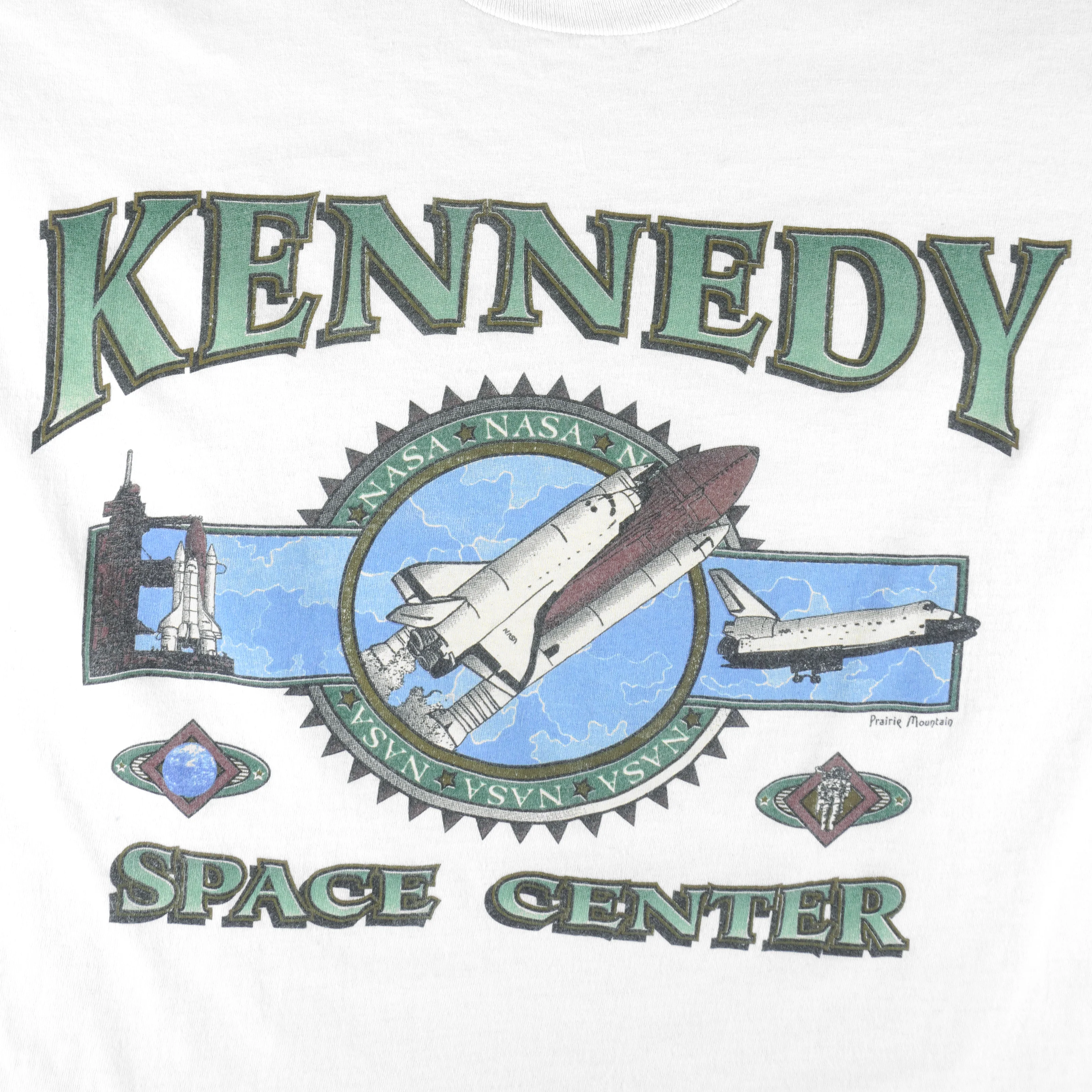 Vintage - NASA Kennedy Space Center T-Shirt 1990s Large - Image 4