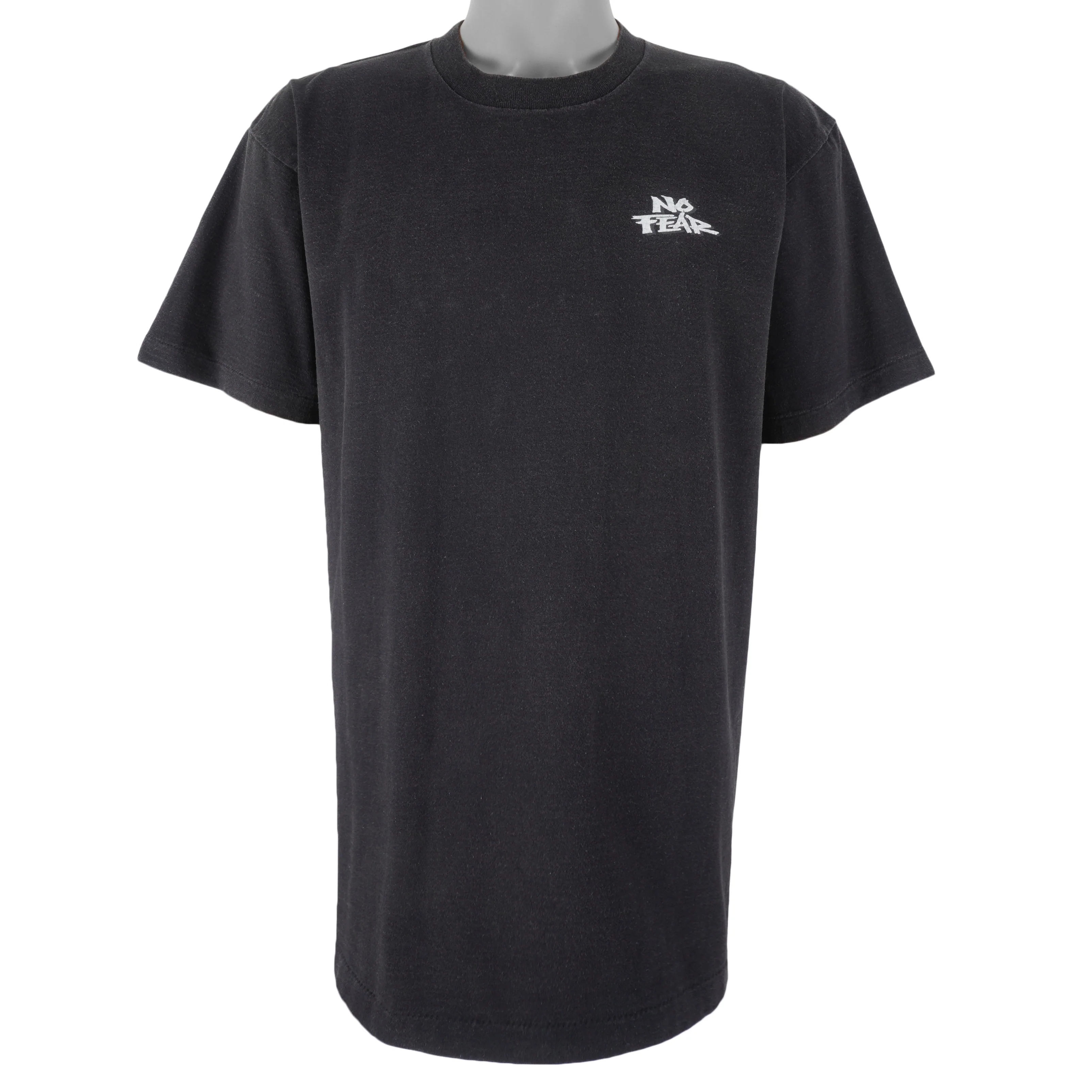 Vintage (No Fear) - Why Run When You Can Fly Single Stitch T-Shirt 1990s X-Large - Image 2