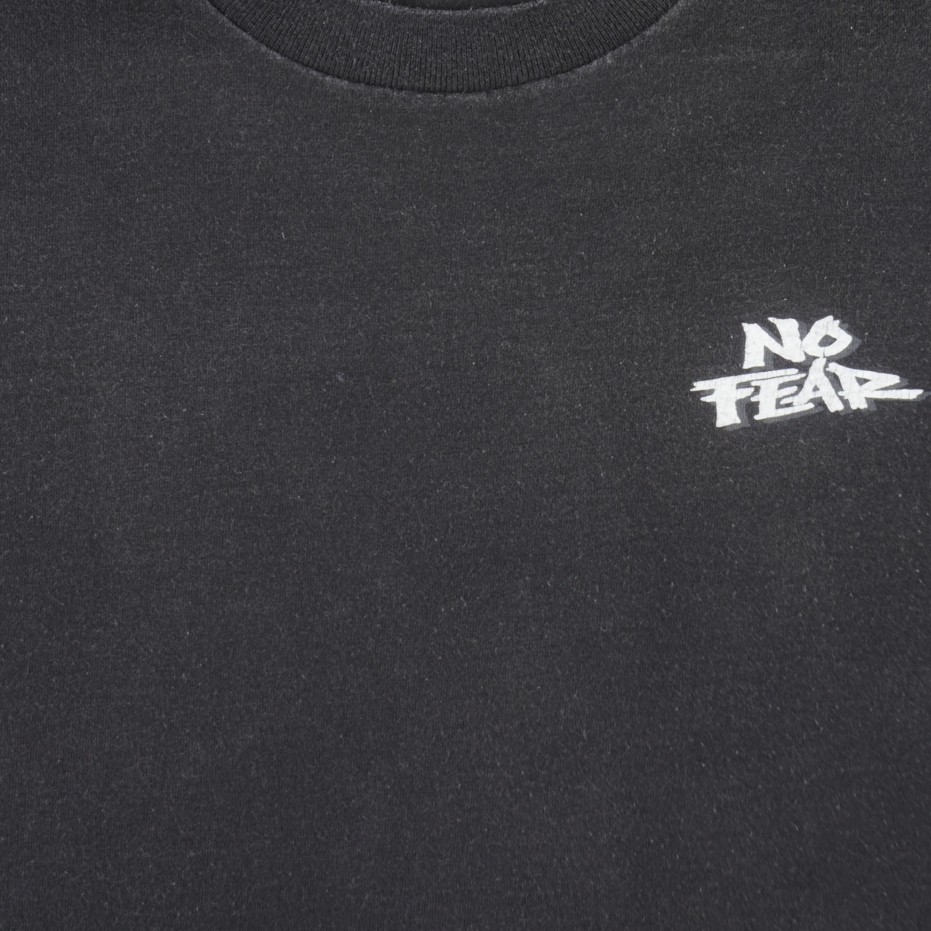Vintage (No Fear) - Why Run When You Can Fly Single Stitch T-Shirt 1990s X-Large - Image 3