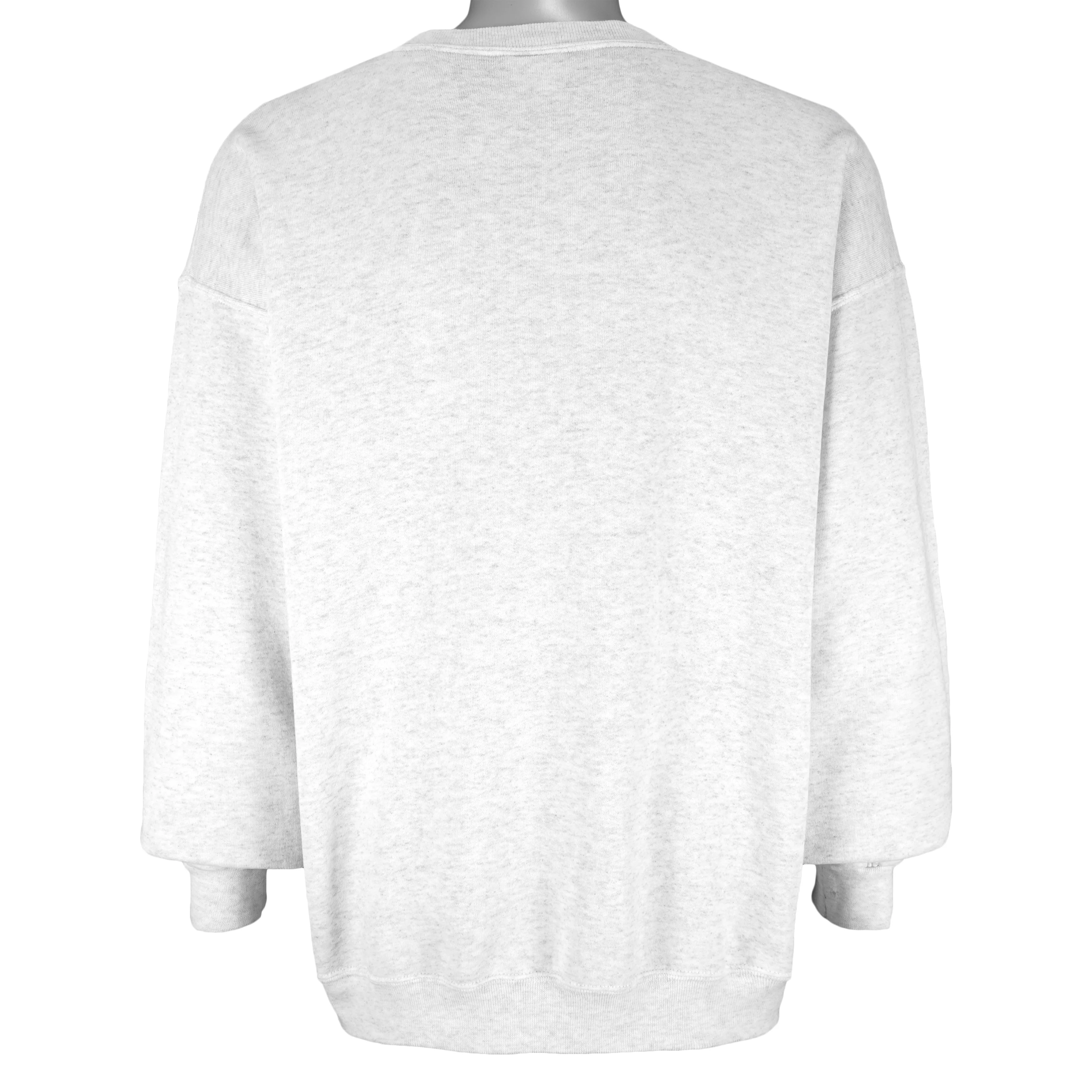 Vintage - Planet Hollywood New York Crew Neck Sweatshirt 1990s X-Large - Image 2