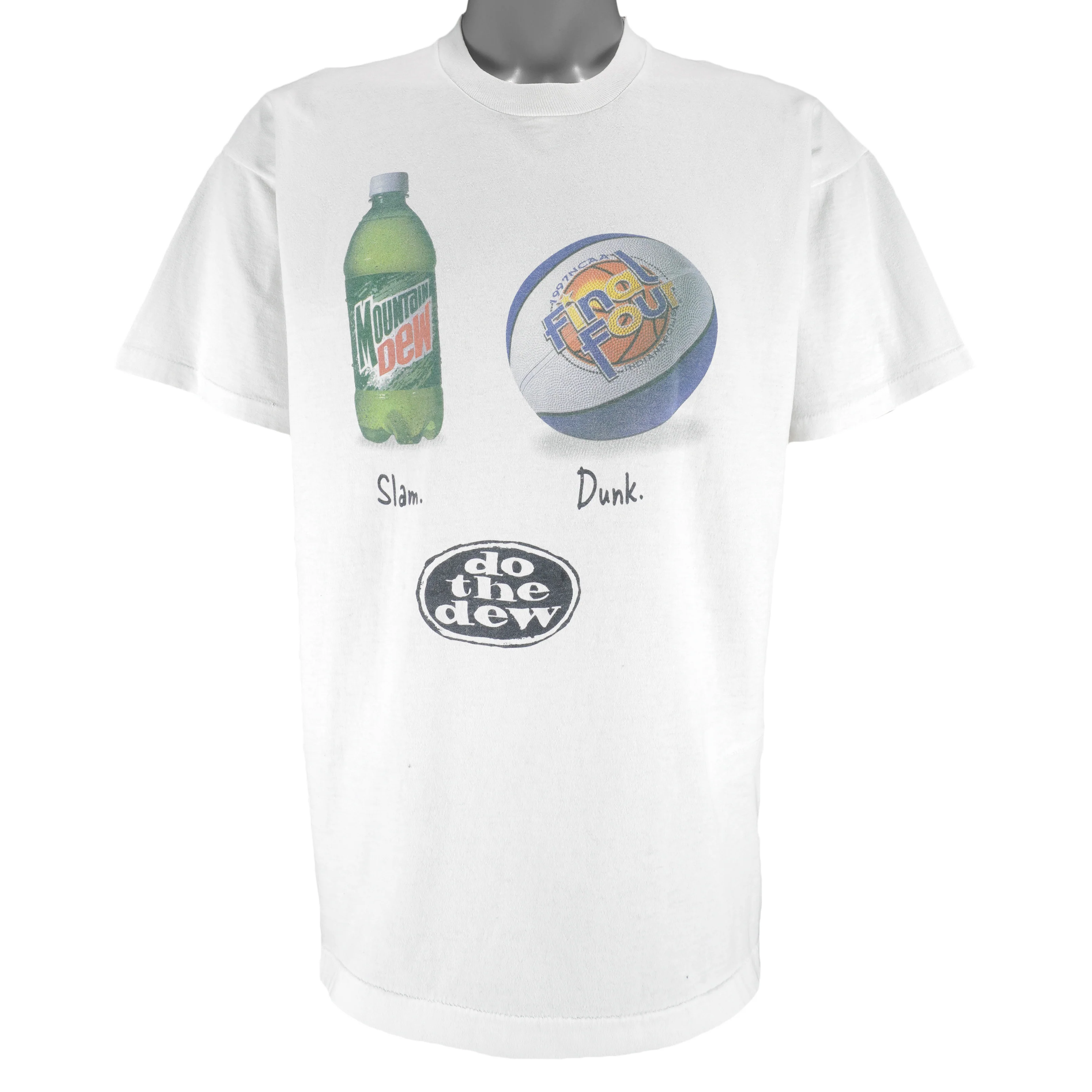 Vintage (Playerz) - Slam Dunk NCAA Final Four Basketball T-Shirt 1997 X-Large