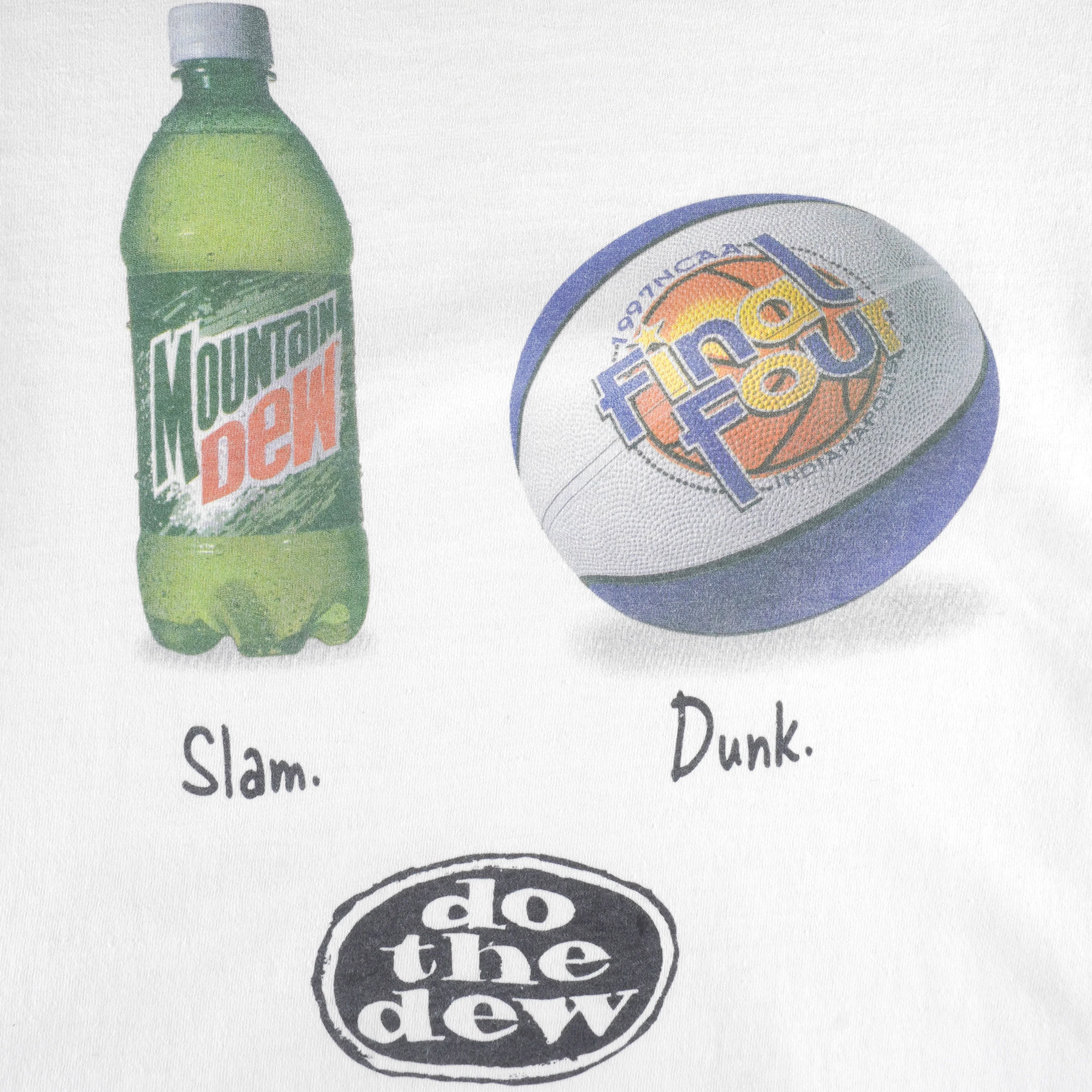 Vintage (Playerz) - Slam Dunk NCAA Final Four Basketball T-Shirt 1997 X-Large - Image 3