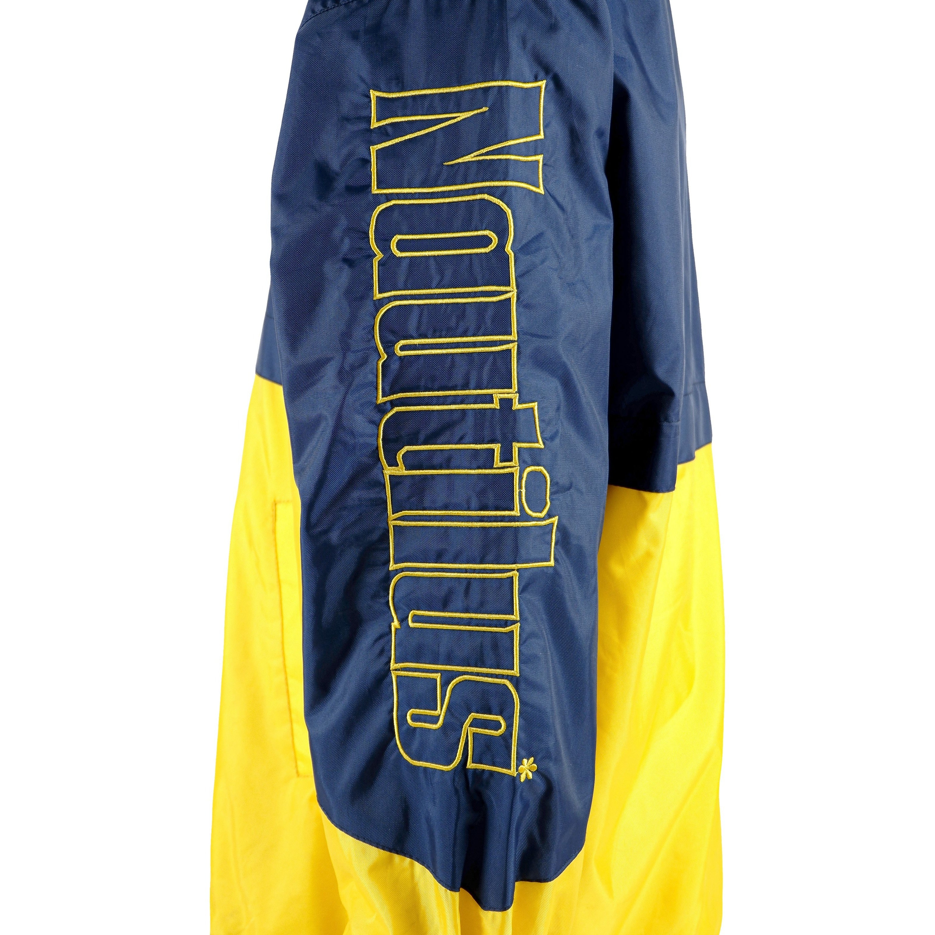 Vintage (Shell) - Yellow & Blue Nautilus Big Logo Jacket 1990s Large - Image 3