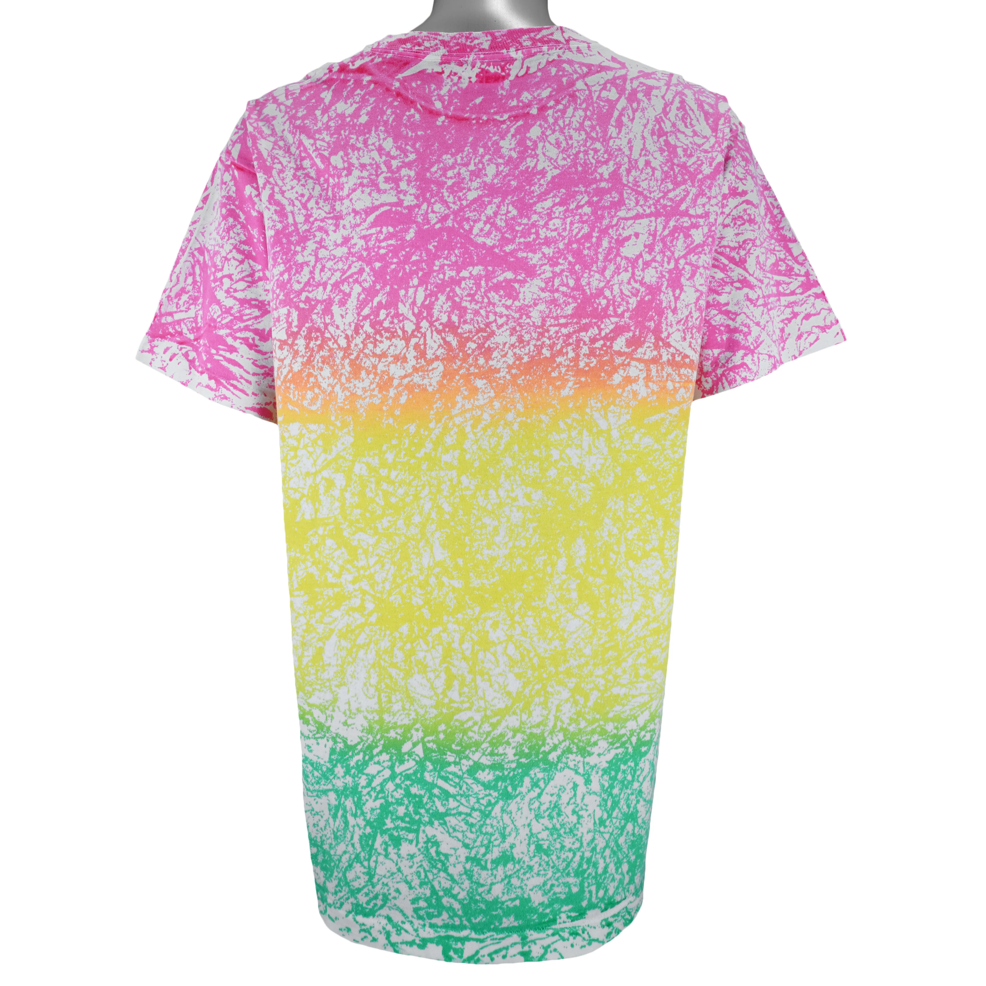 Vintage - Surfing All Over Print T-Shirt 1989 X-Large - Image 2