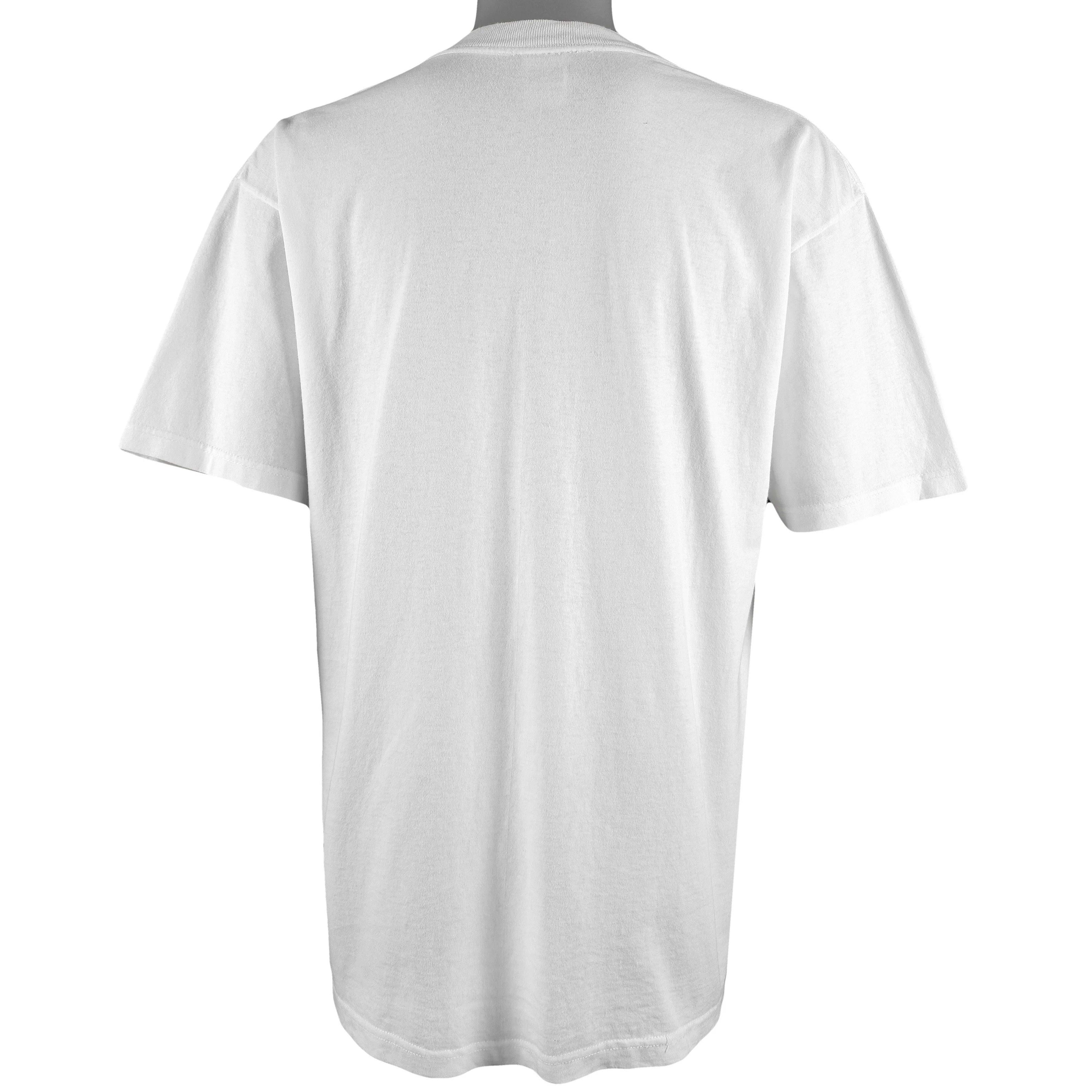 Vintage - White Coors Light Spell-Out Deadstock T-Shirt 1990s Large - Image 2