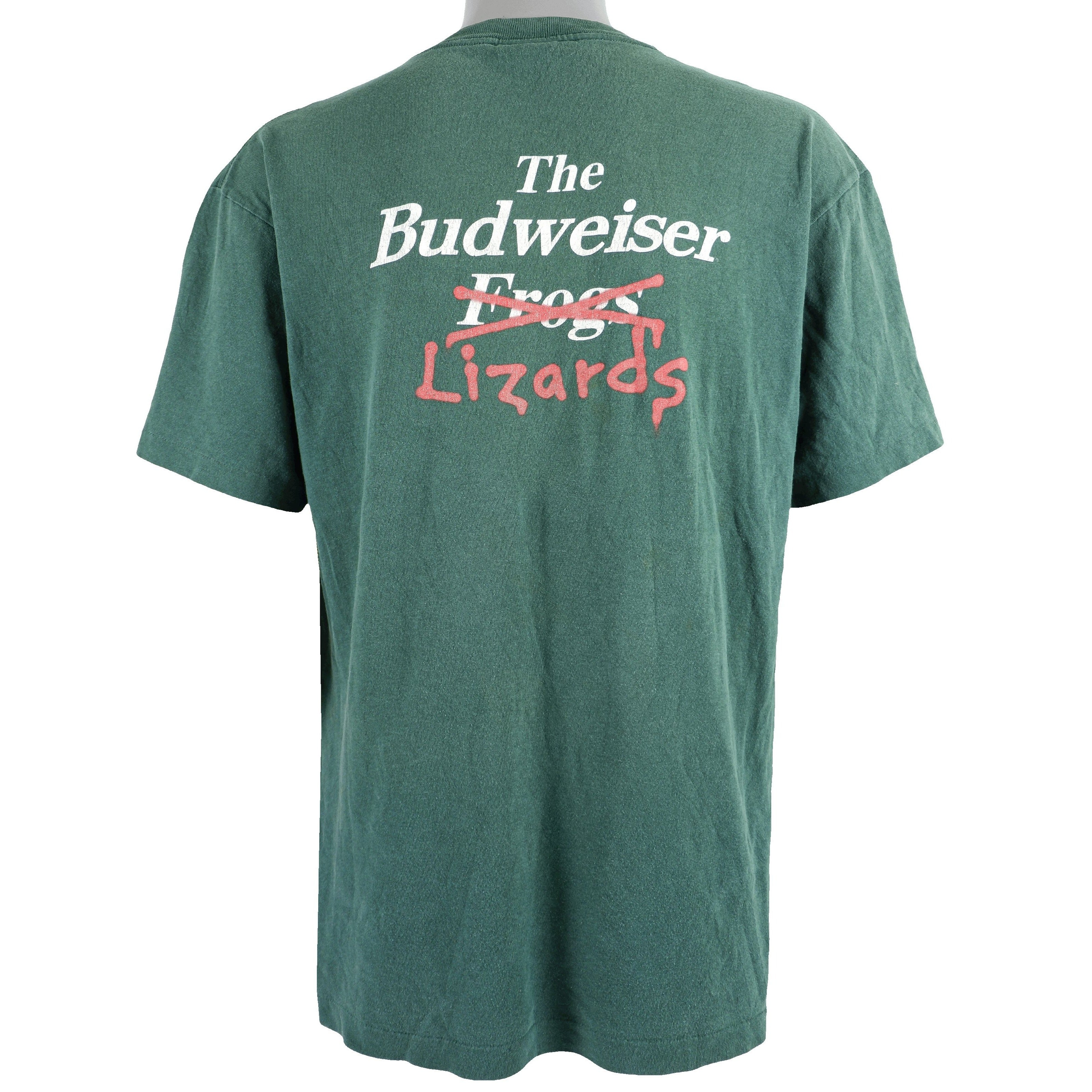Budweiser (Wild Oats) - Spell Out T-Shirt 1997 Large - Image 2