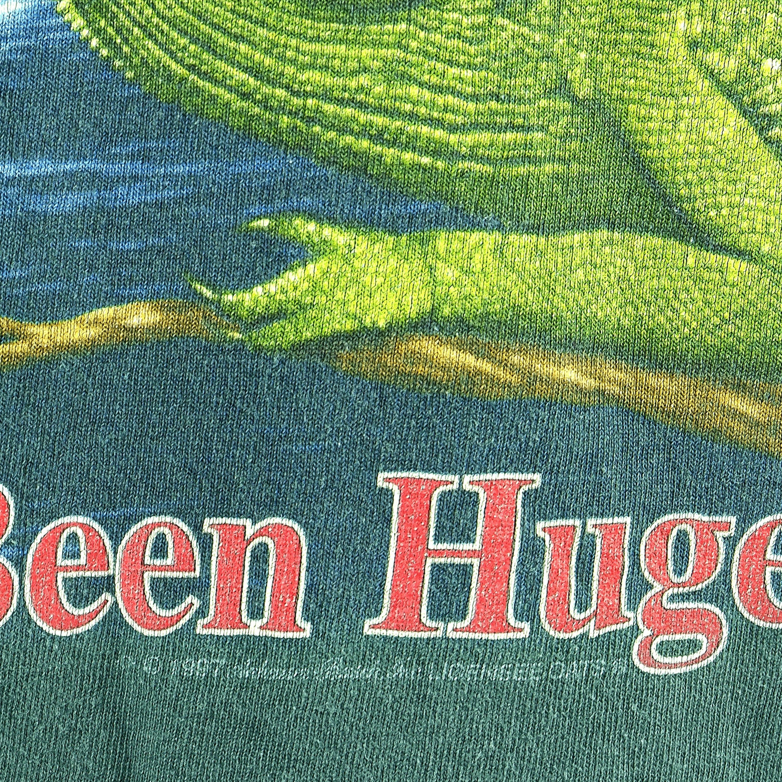 Budweiser (Wild Oats) - Spell Out T-Shirt 1997 Large - Image 3