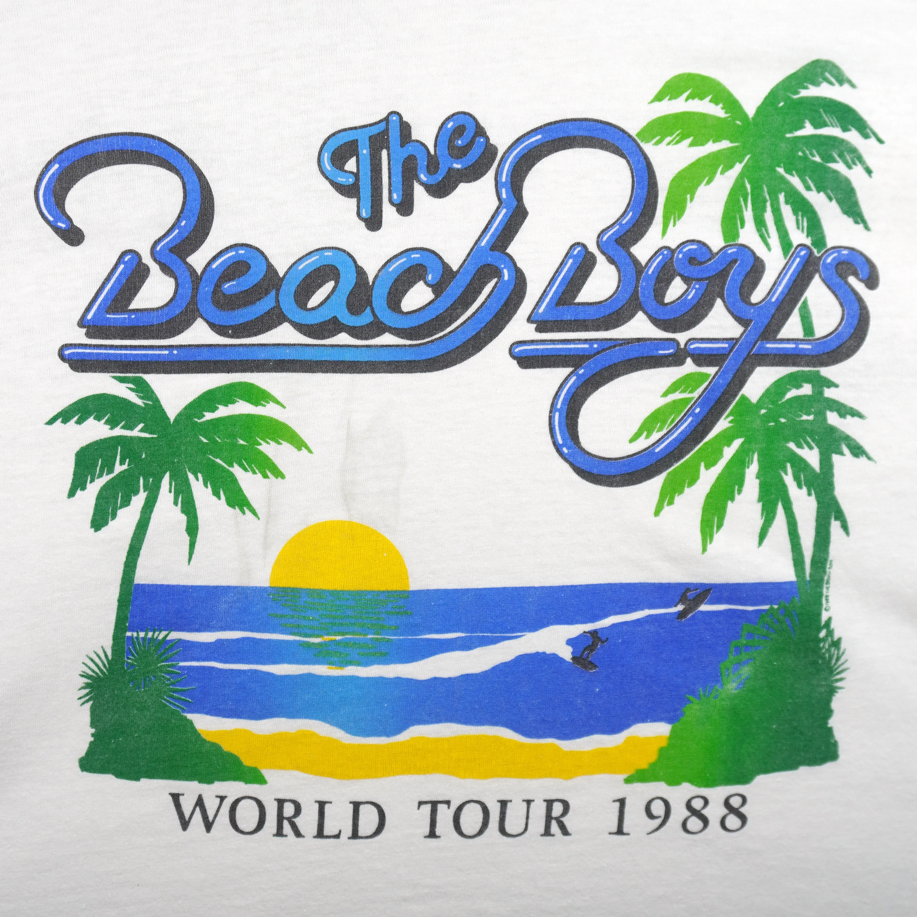 Vintage (Wright’s) - The Beach Boys World Tour T-Shirt 1988 X-Large - Image 3