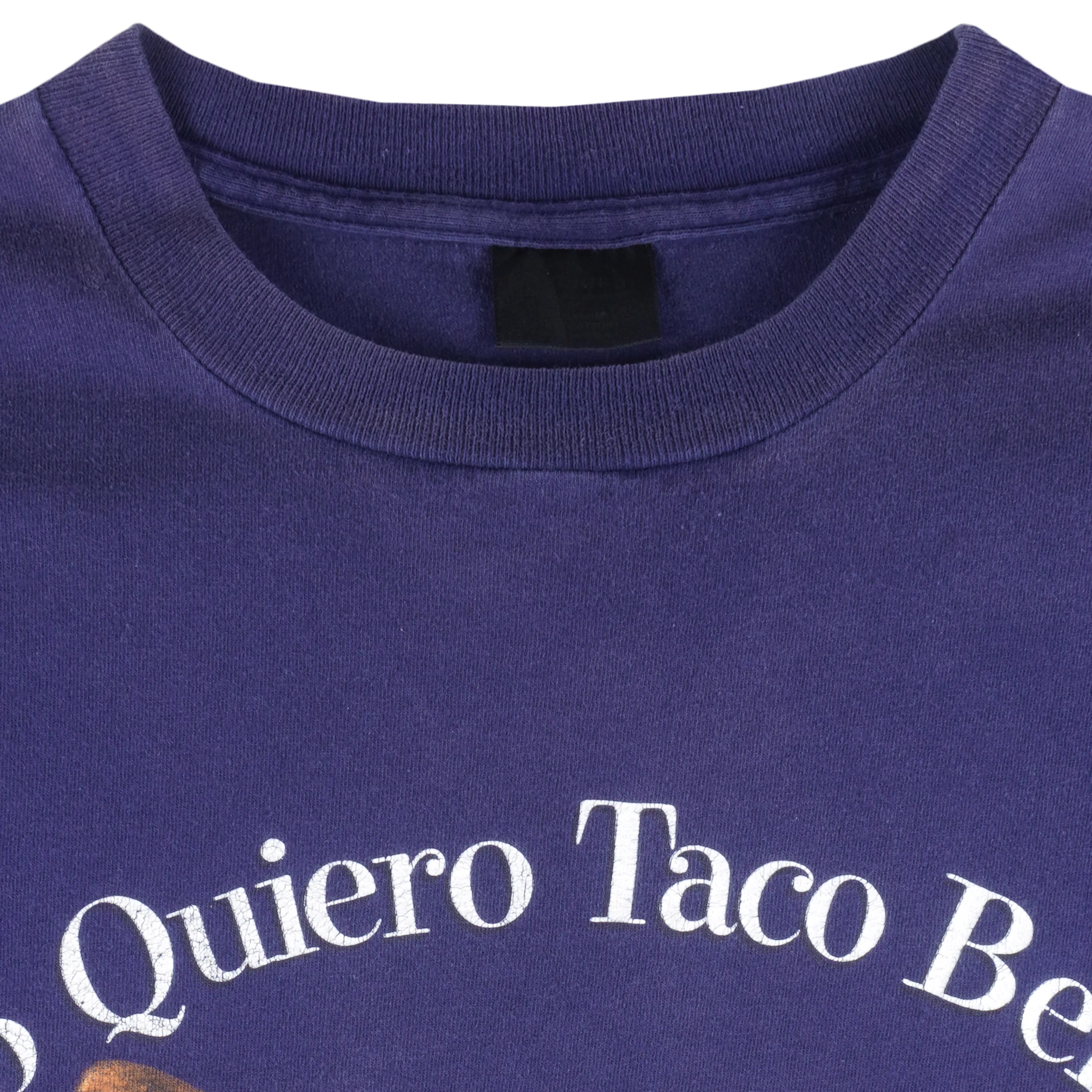 Vintage - Yo Quiero Taco Bell Blue T-Shirt 1998 X-Large - Image 4